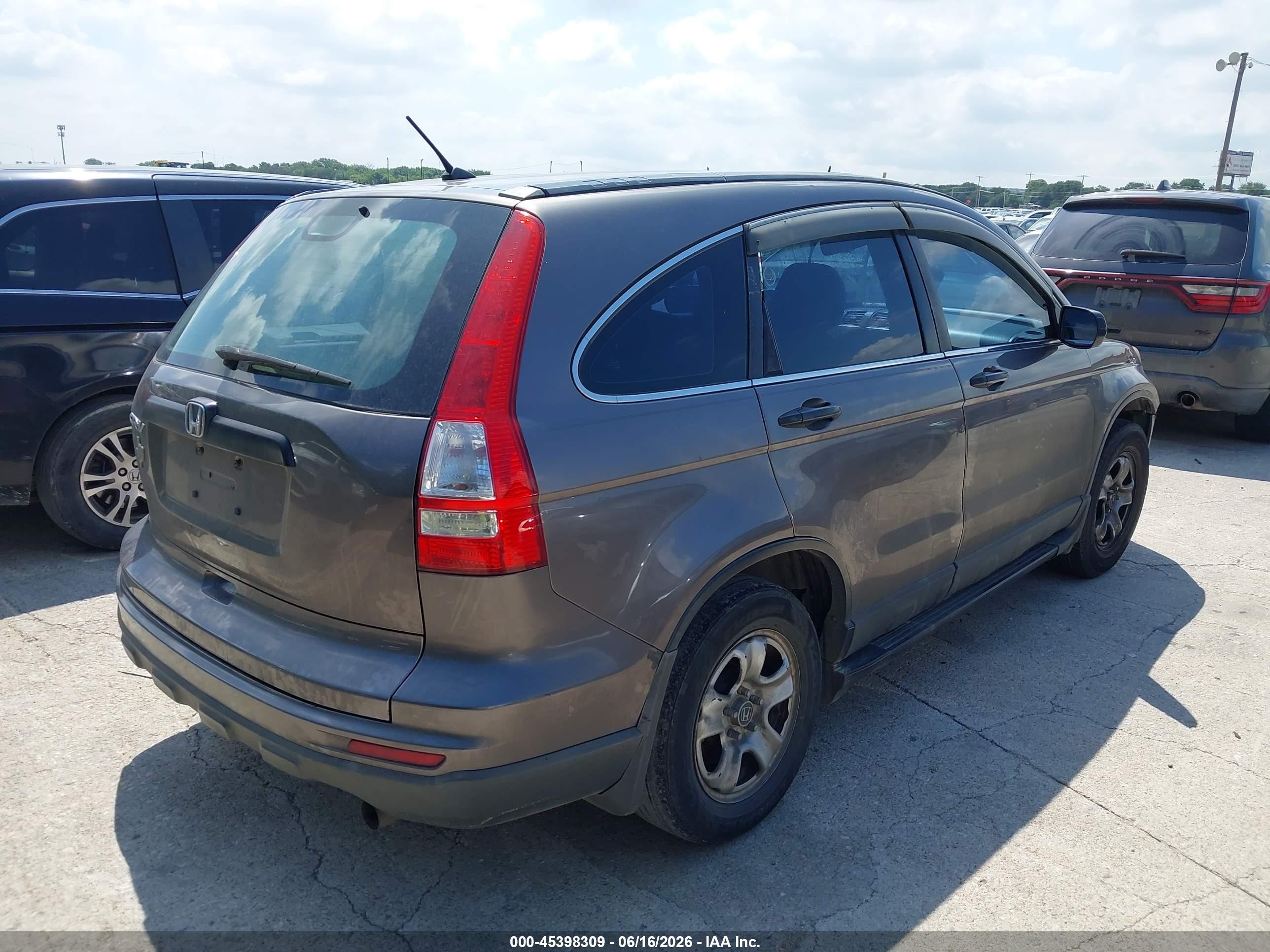 2010 Honda Cr-v Lx Brown vin: 3CZRE3H34AG703178