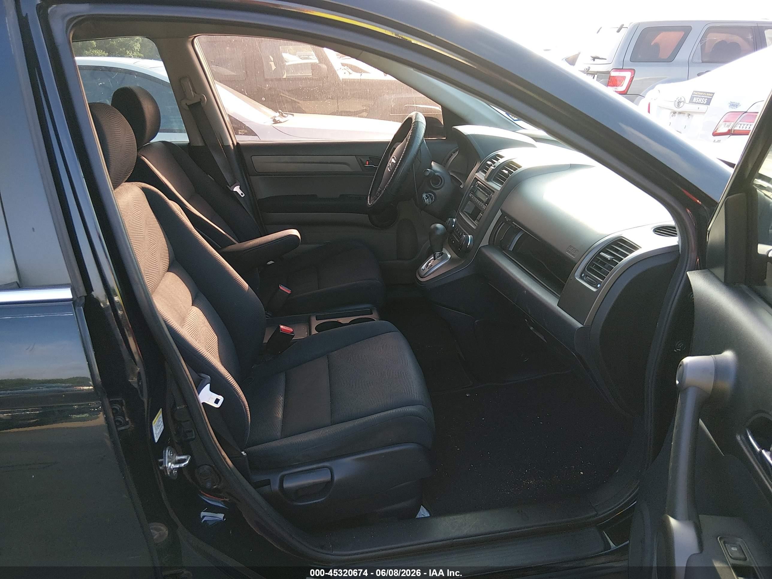 2010 Honda Cr-v Lx Black vin: 3CZRE3H34AG703326