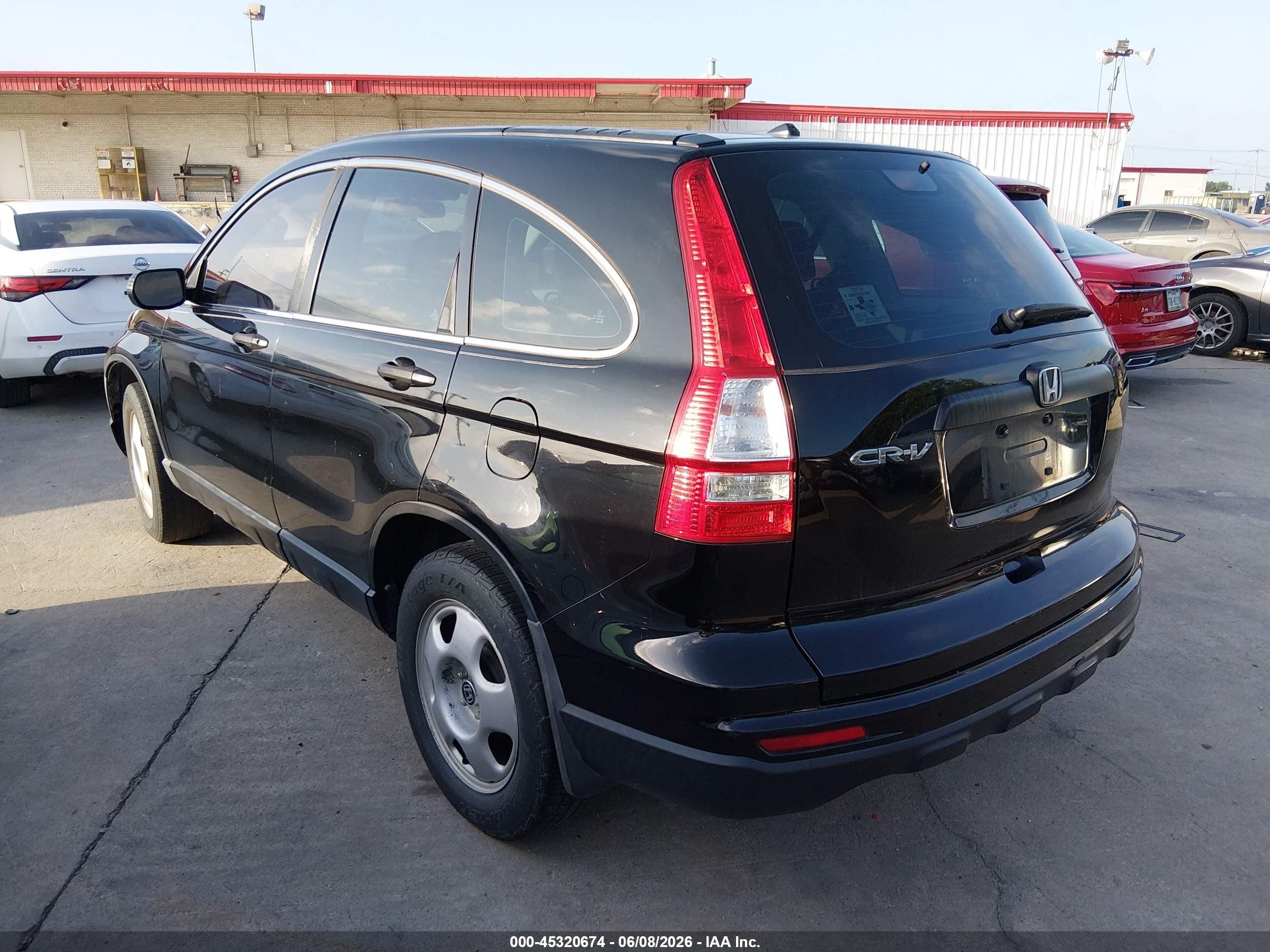2010 Honda Cr-v Lx Black vin: 3CZRE3H34AG703326