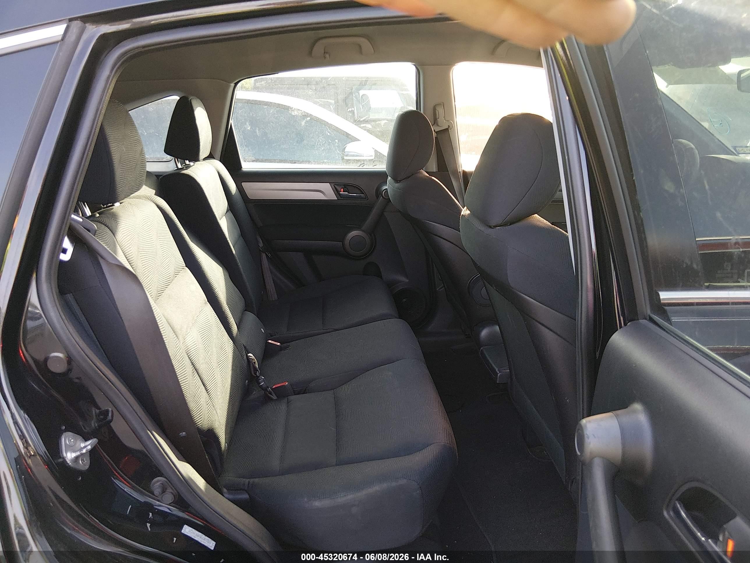2010 Honda Cr-v Lx Black vin: 3CZRE3H34AG703326