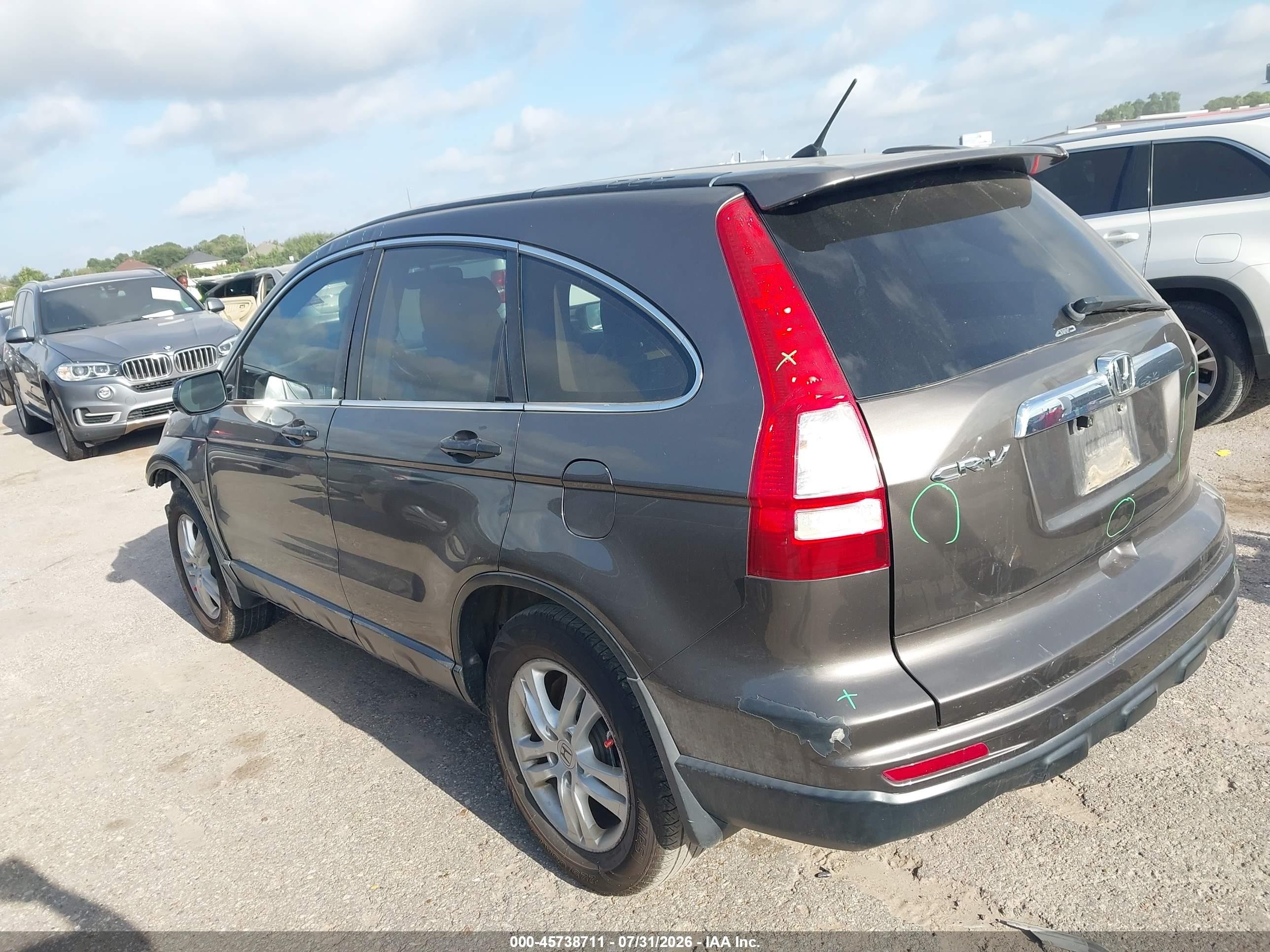 2011 Honda Cr-v Lx Серый vin: 3CZRE3H34BG701058