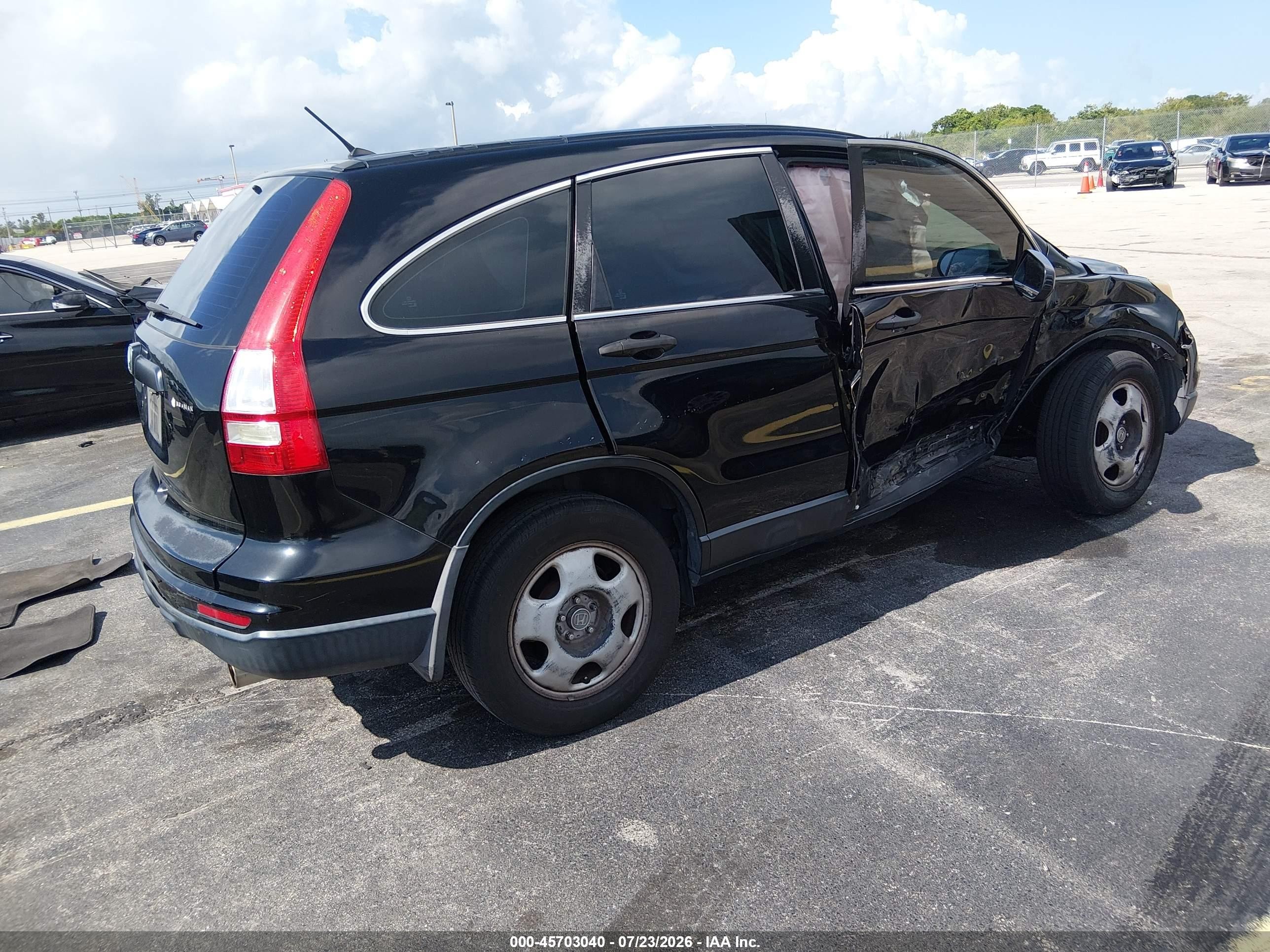 2011 Honda Cr-v Lx Black vin: 3CZRE3H34BG705417