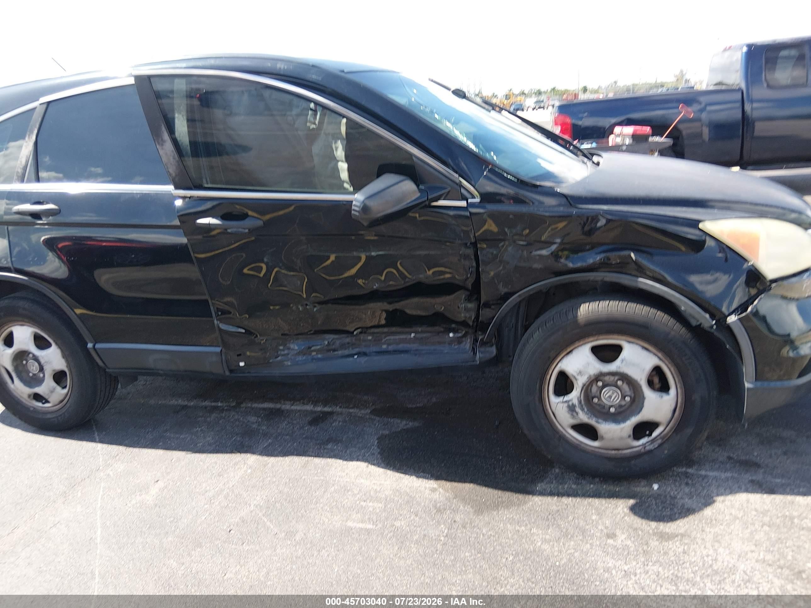 2011 Honda Cr-v Lx Black vin: 3CZRE3H34BG705417