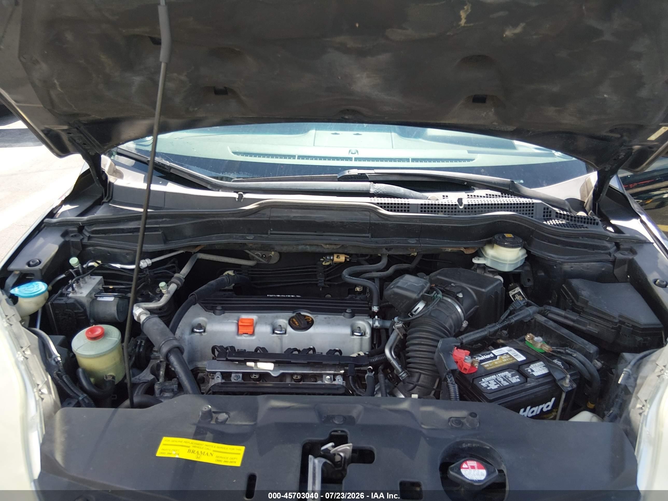 2011 Honda Cr-v Lx Black vin: 3CZRE3H34BG705417