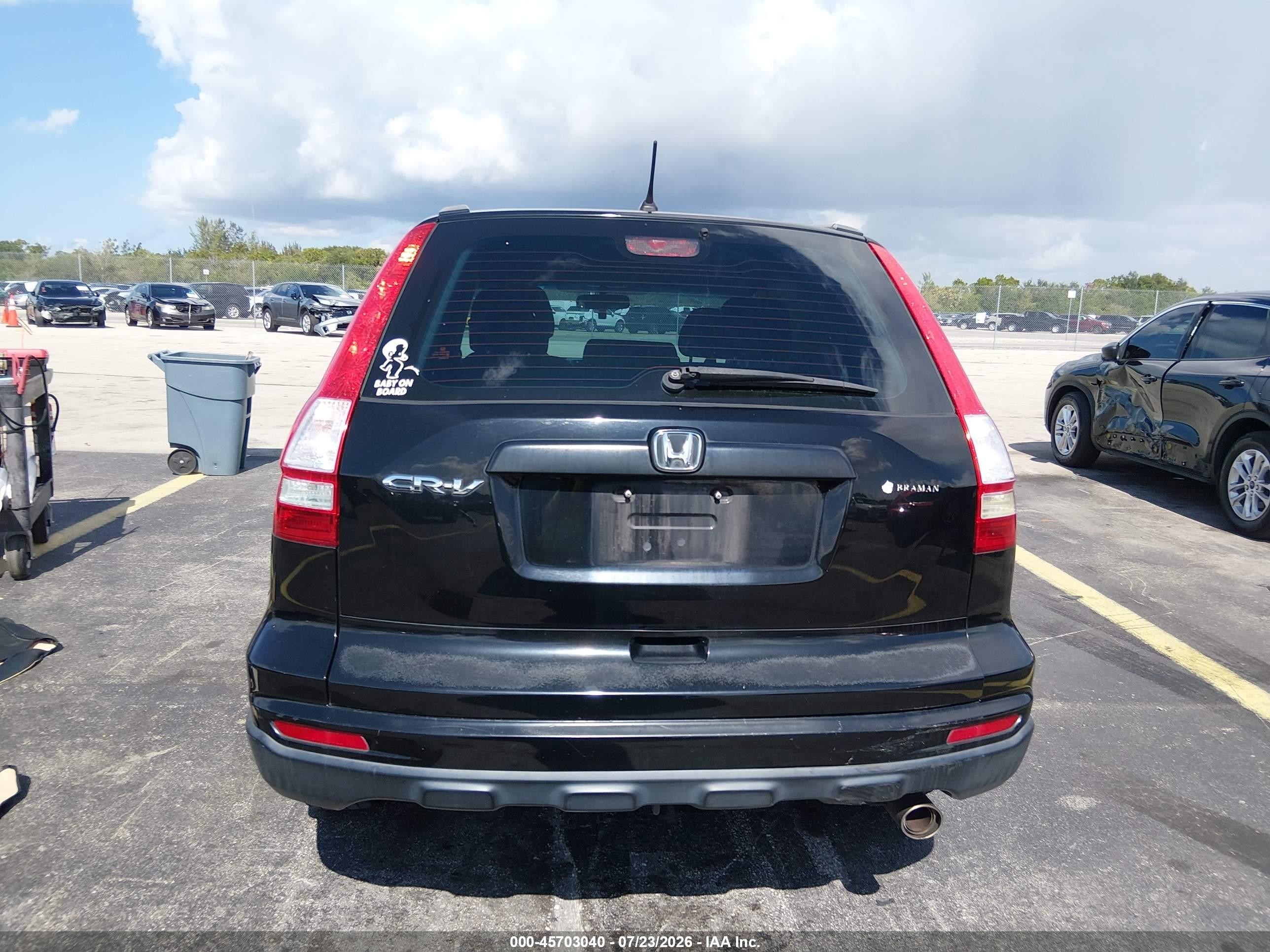 2011 Honda Cr-v Lx Black vin: 3CZRE3H34BG705417
