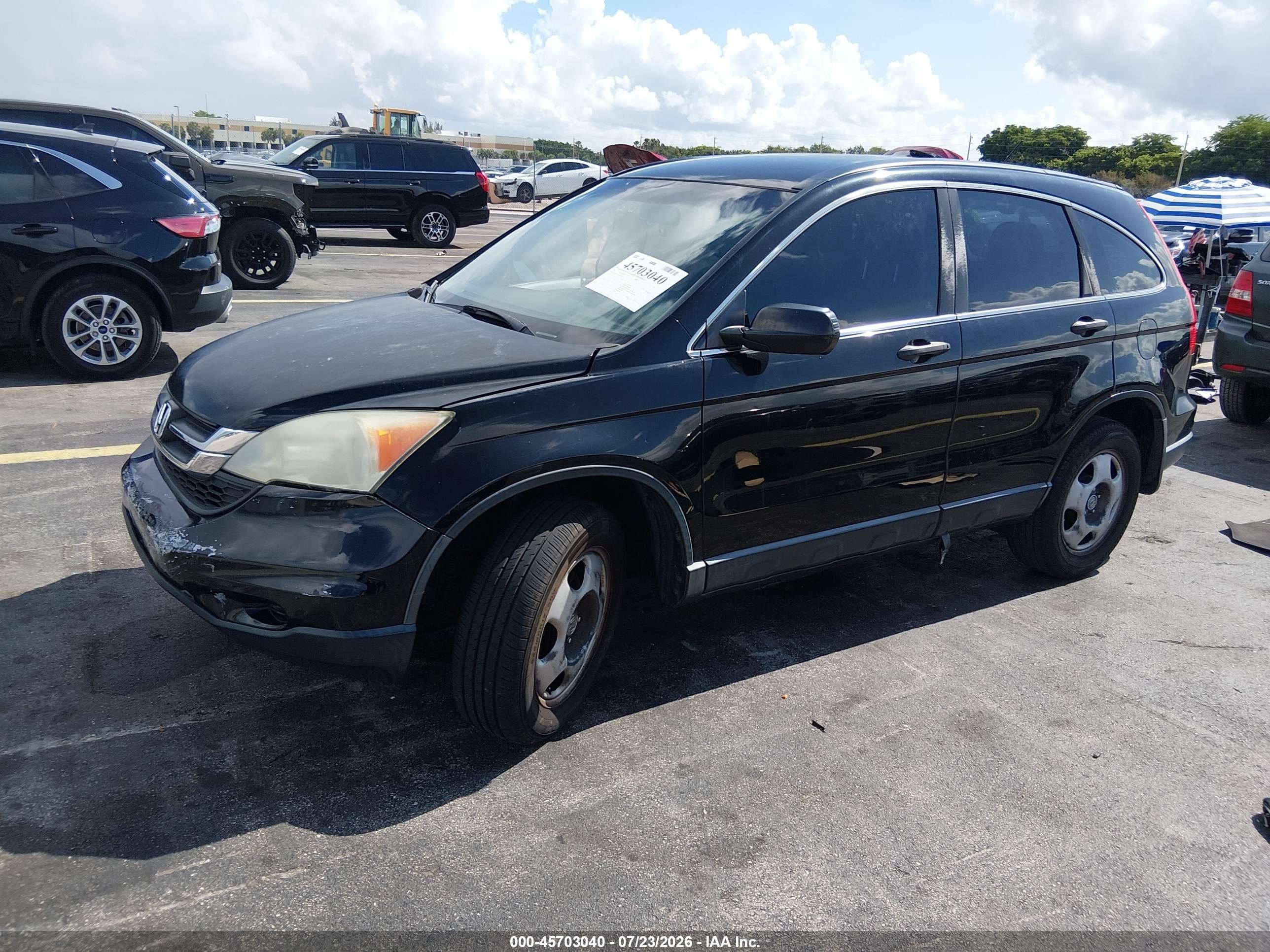2011 Honda Cr-v Lx Black vin: 3CZRE3H34BG705417