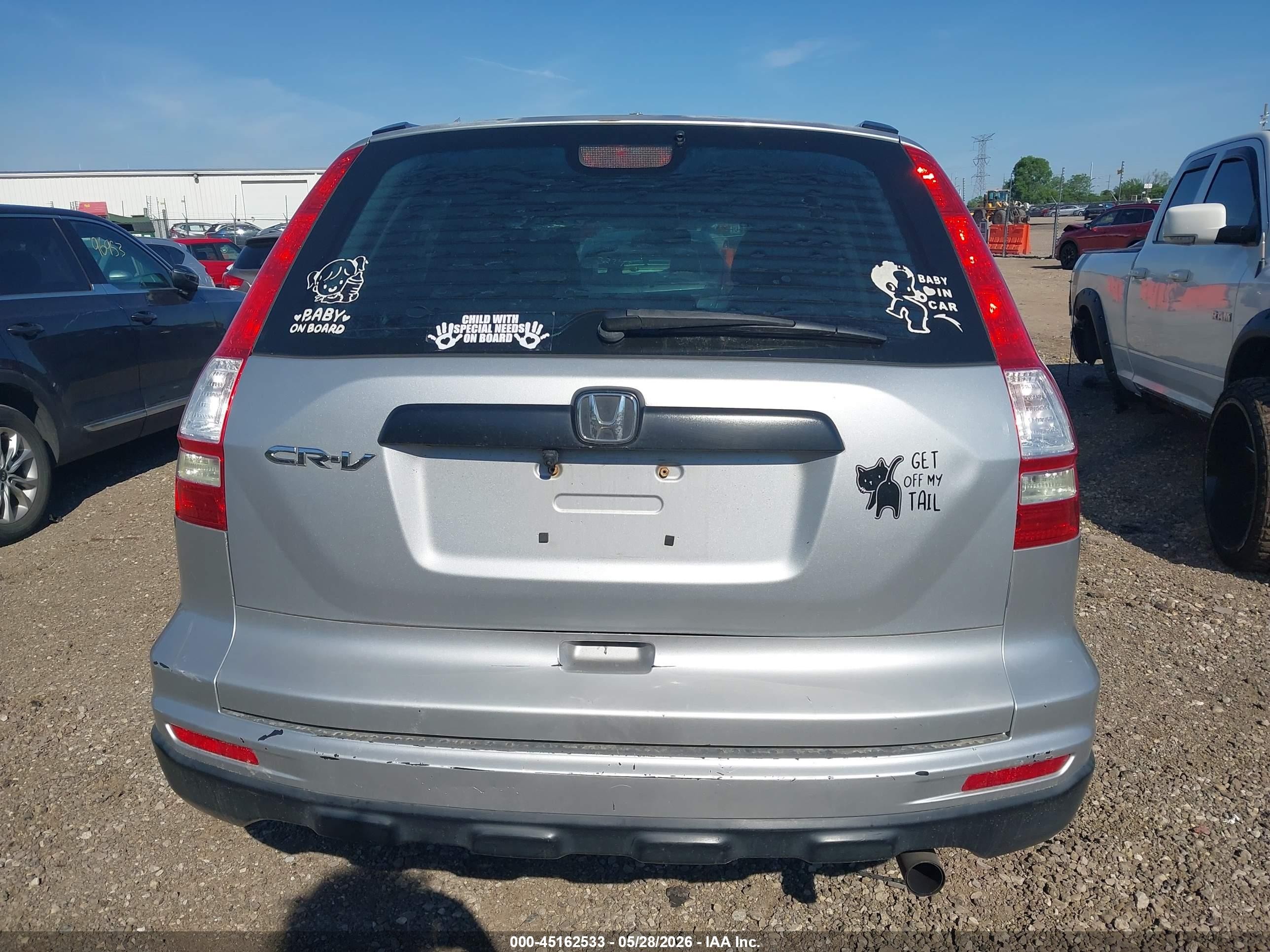 2010 Honda Cr-v Lx Silver vin: 3CZRE3H35AG701813