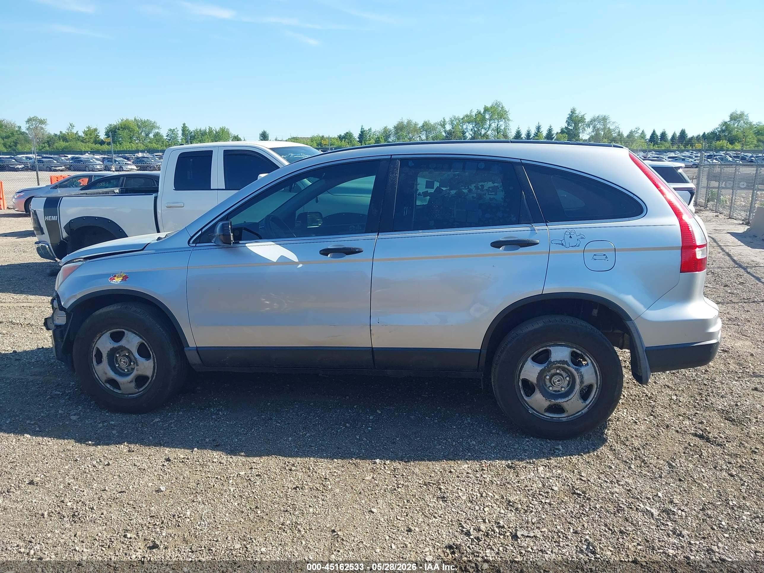 2010 Honda Cr-v Lx Silver vin: 3CZRE3H35AG701813
