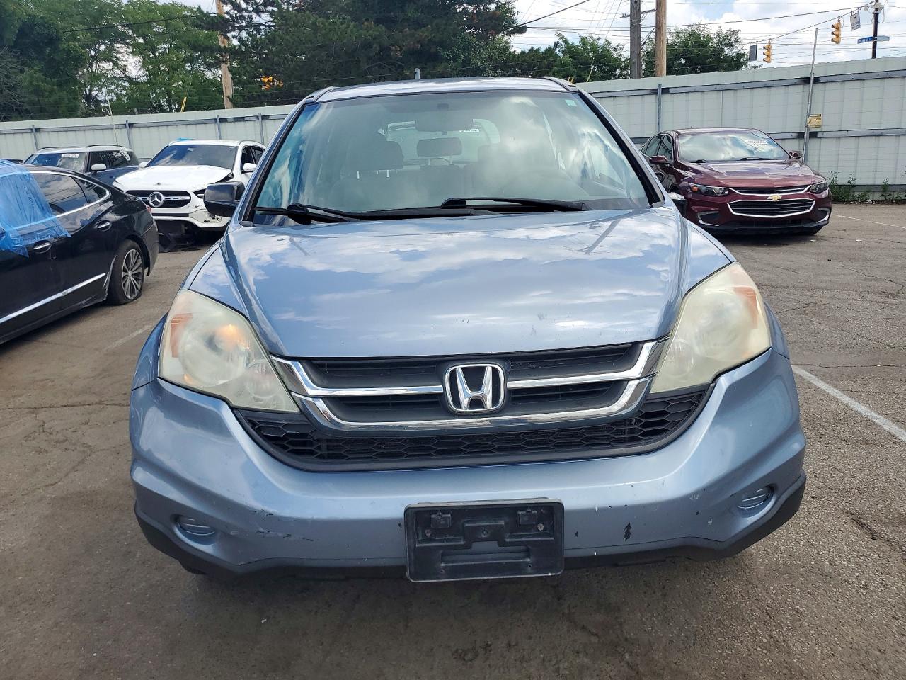 2010 Honda Cr-v Lx Blue vin: 3CZRE3H35AG705778