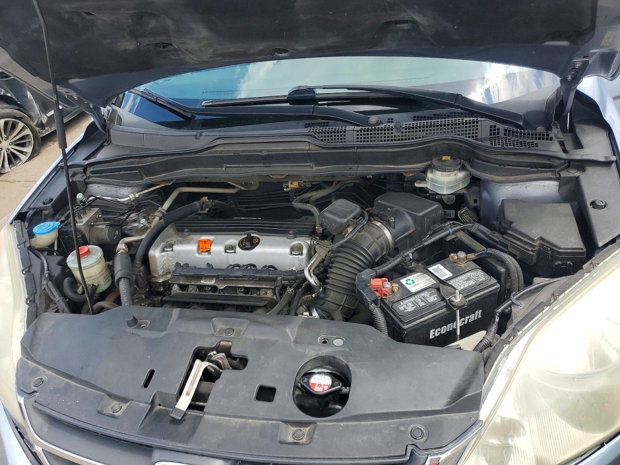 2010 Honda Cr-v Lx Blue vin: 3CZRE3H35AG705778