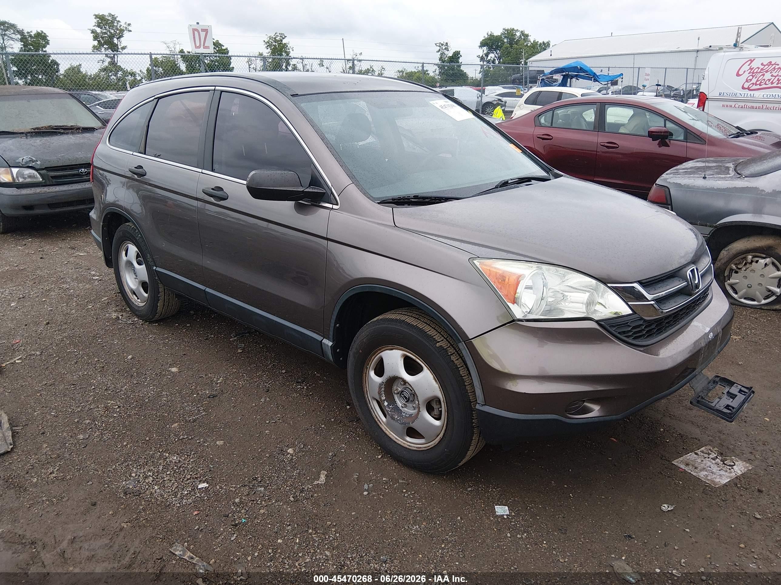 2011 Honda Cr-v Lx Champagne vin: 3CZRE3H35BG702087