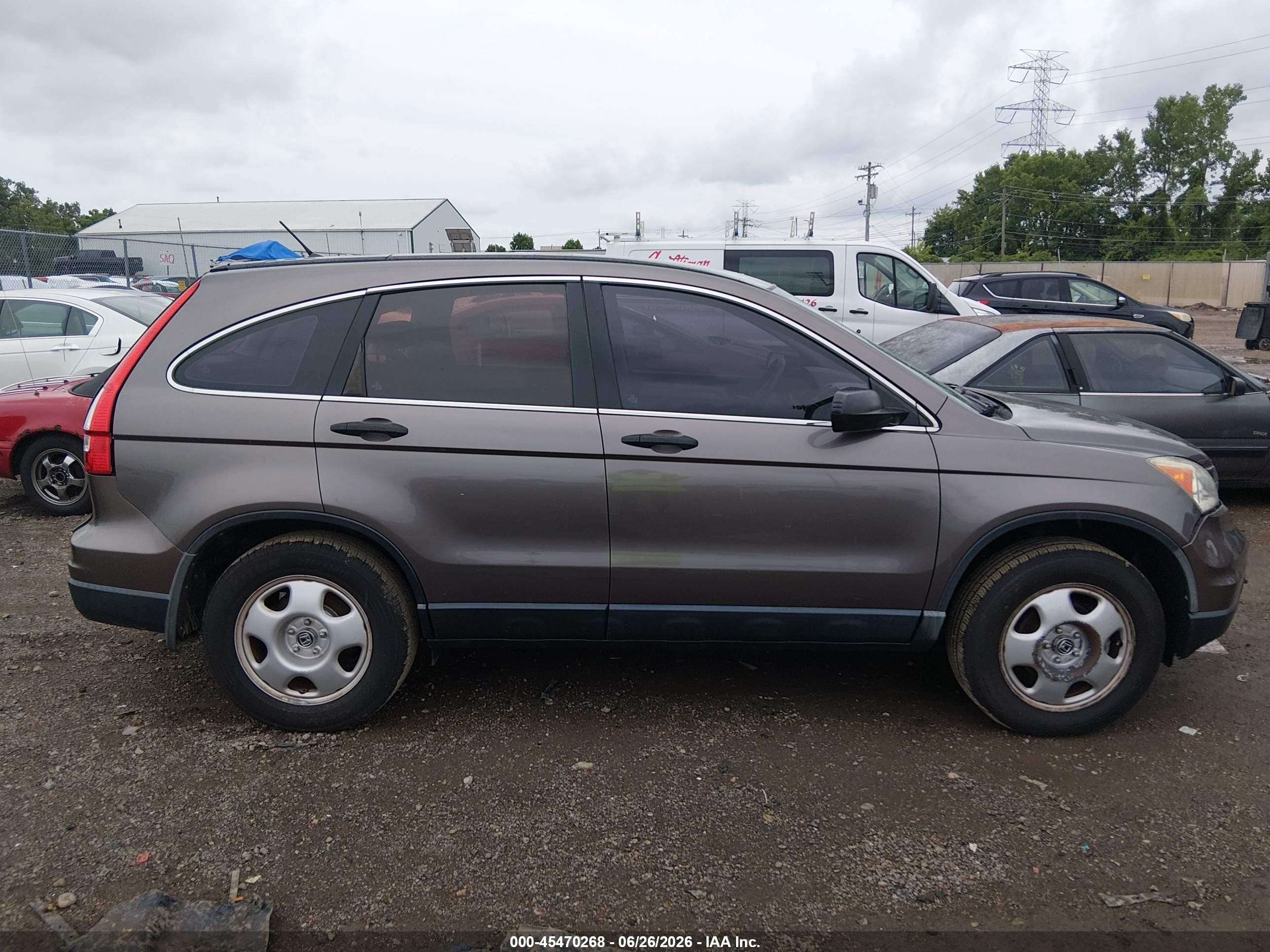 2011 Honda Cr-v Lx Champagne vin: 3CZRE3H35BG702087