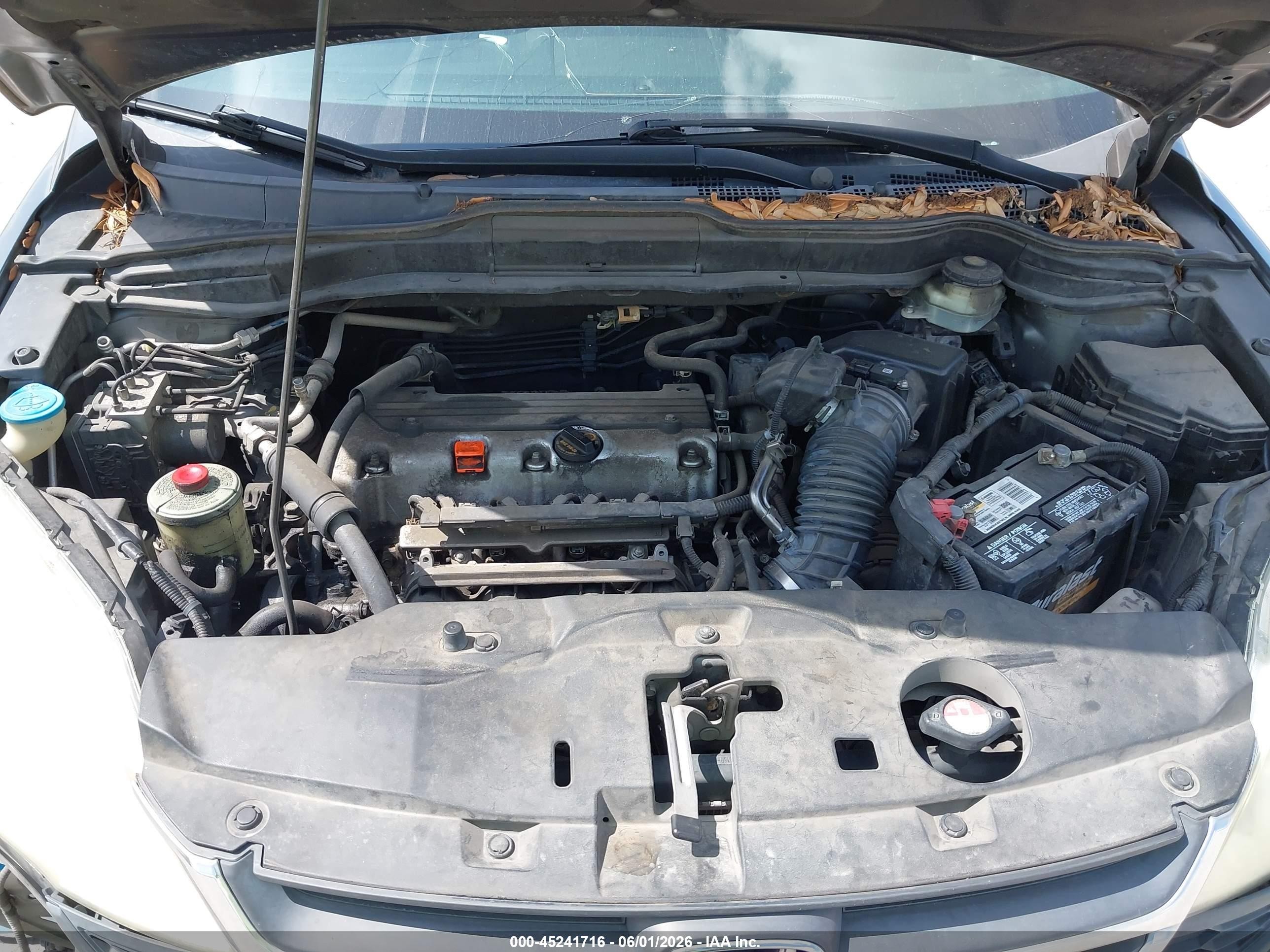 2011 Honda Cr-v Lx Gray vin: 3CZRE3H35BG702610
