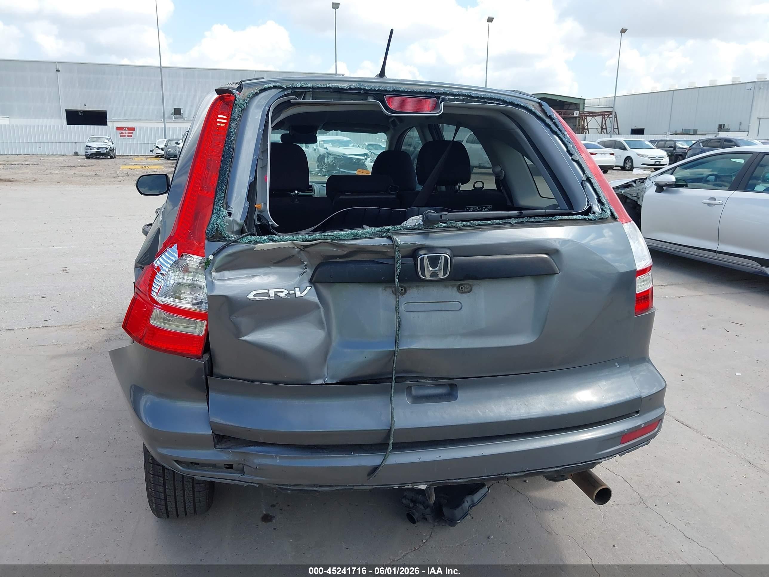 2011 Honda Cr-v Lx Gray vin: 3CZRE3H35BG702610
