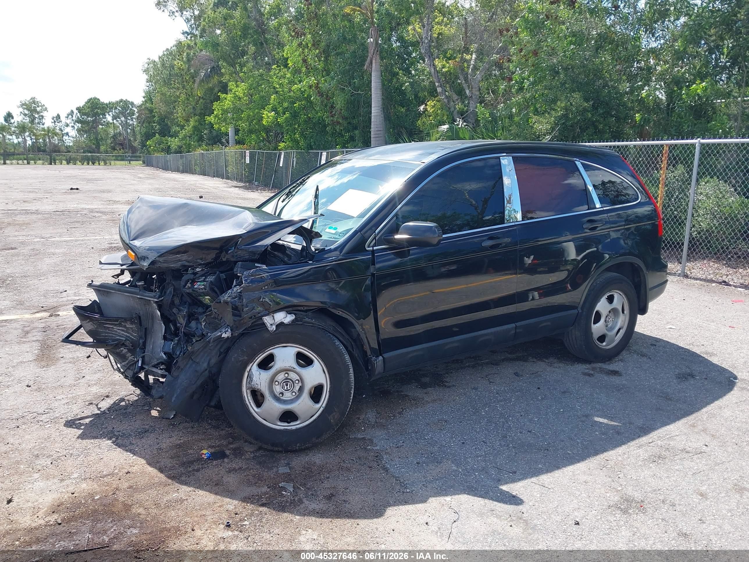 2010 Honda Cr-v Lx Black vin: 3CZRE3H36AG704722