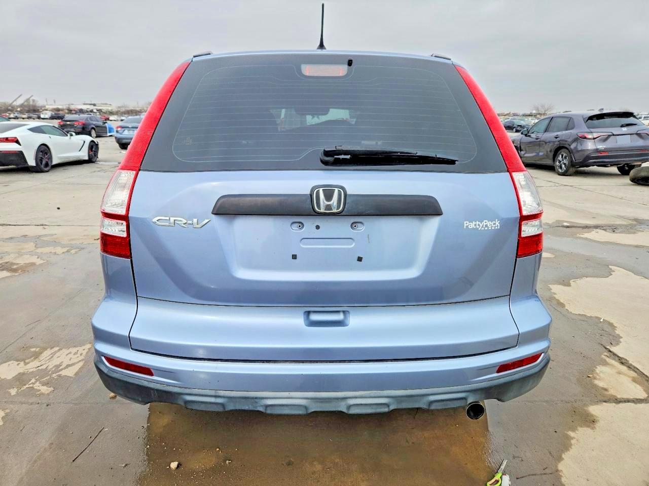 2010 Honda Cr-v Lx Blue vin: 3CZRE3H36AG705384