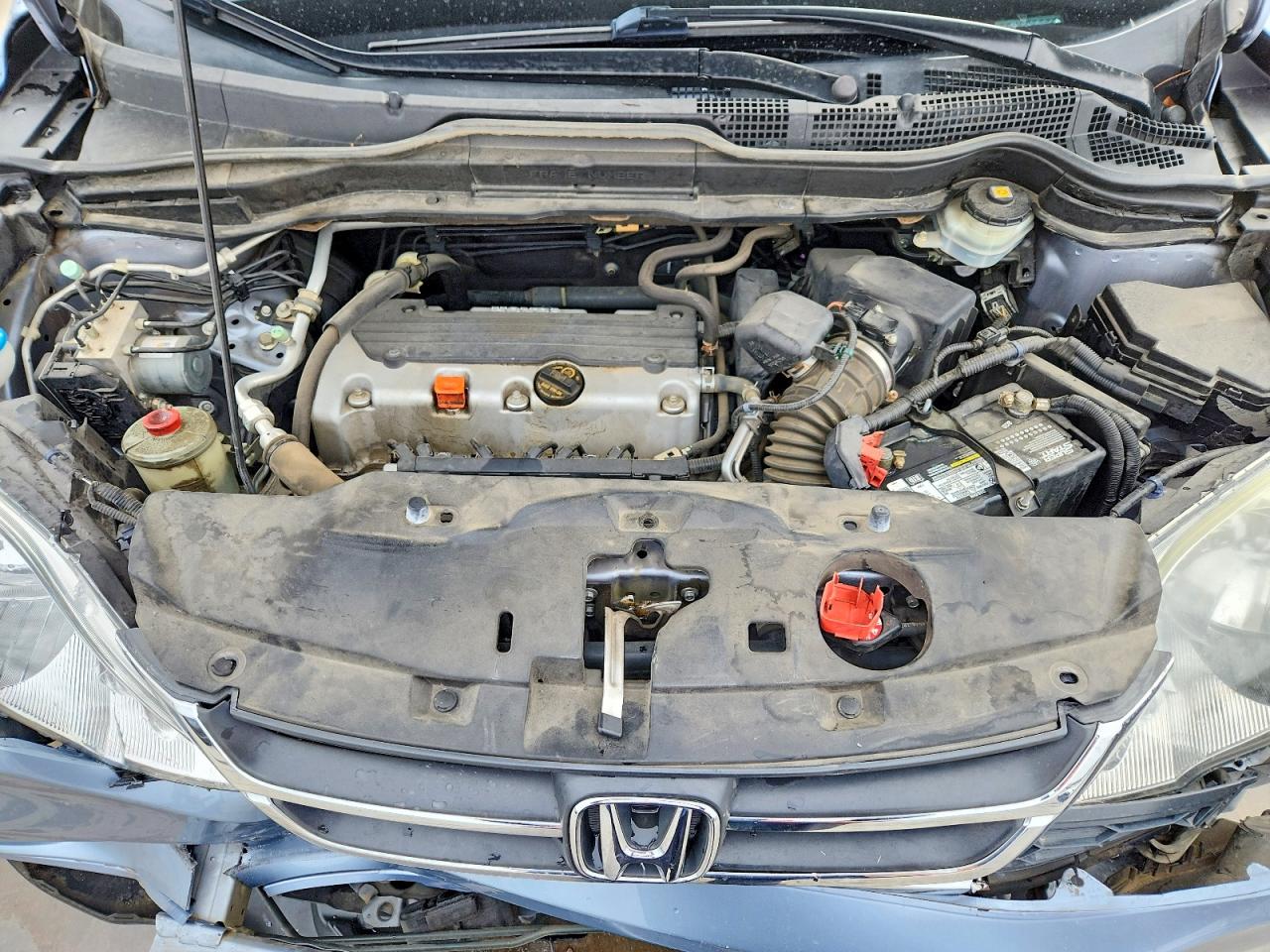 2010 Honda Cr-v Lx Blue vin: 3CZRE3H36AG705384