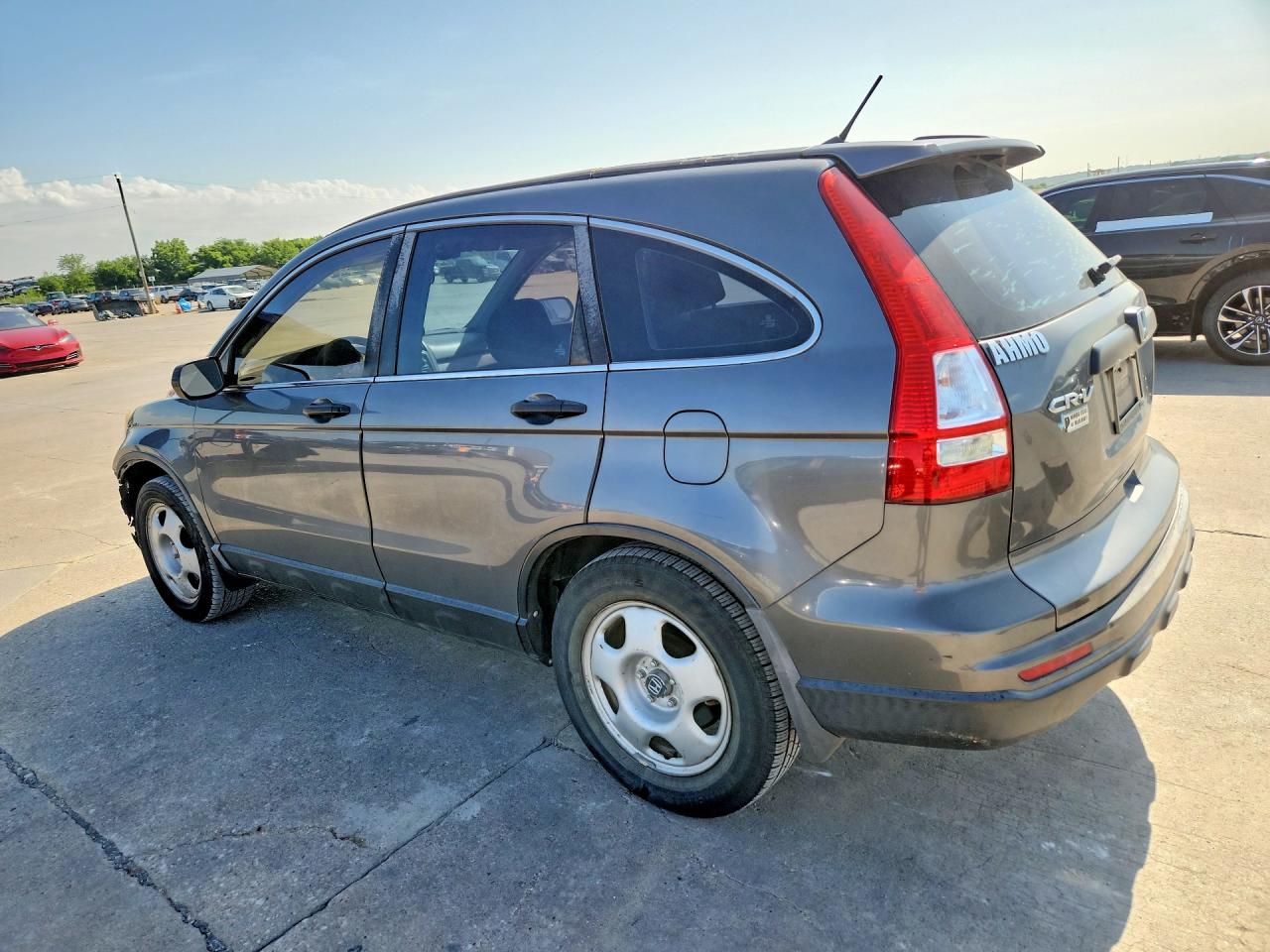 2010 Honda Cr-v Lx Gray vin: 3CZRE3H37AG700825