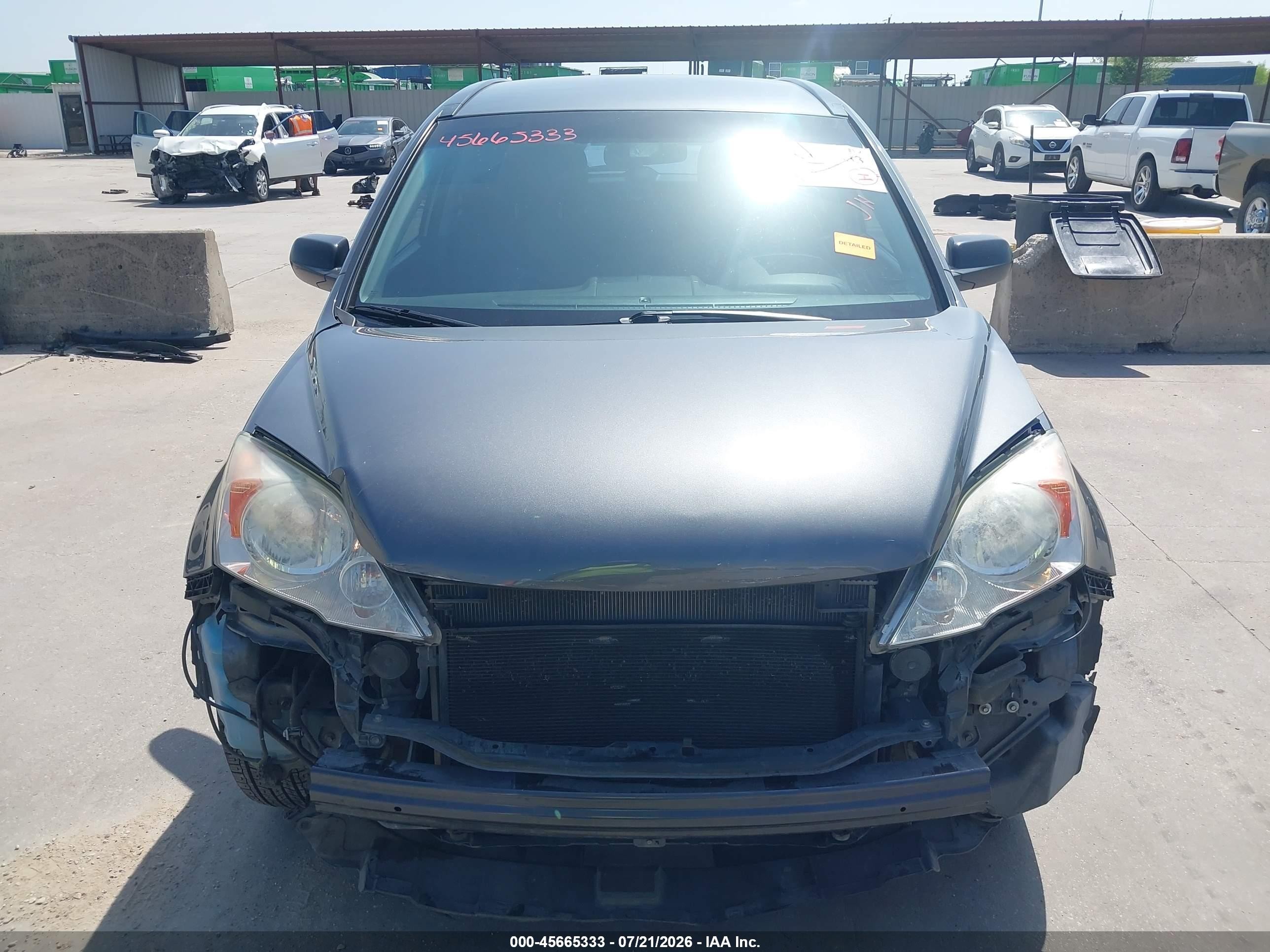 2011 Honda Cr-v Lx Gray vin: 3CZRE3H37BG702608