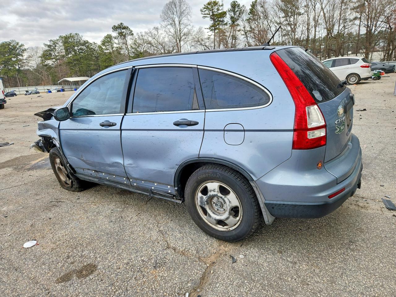 2010 Honda Cr-v Lx Blue vin: 3CZRE3H38AG705659