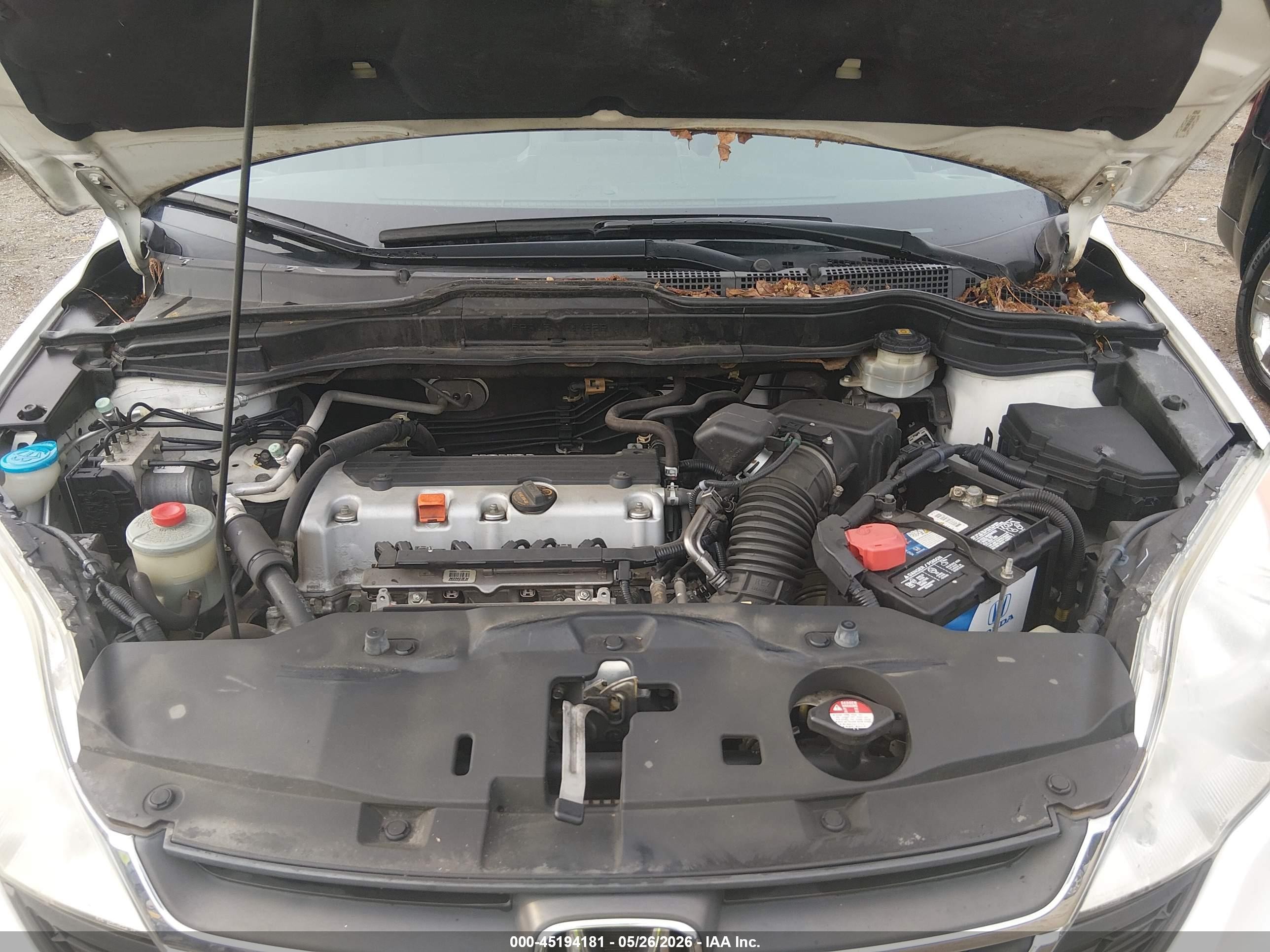 2011 Honda Cr-v Lx Белый vin: 3CZRE3H38BG704898