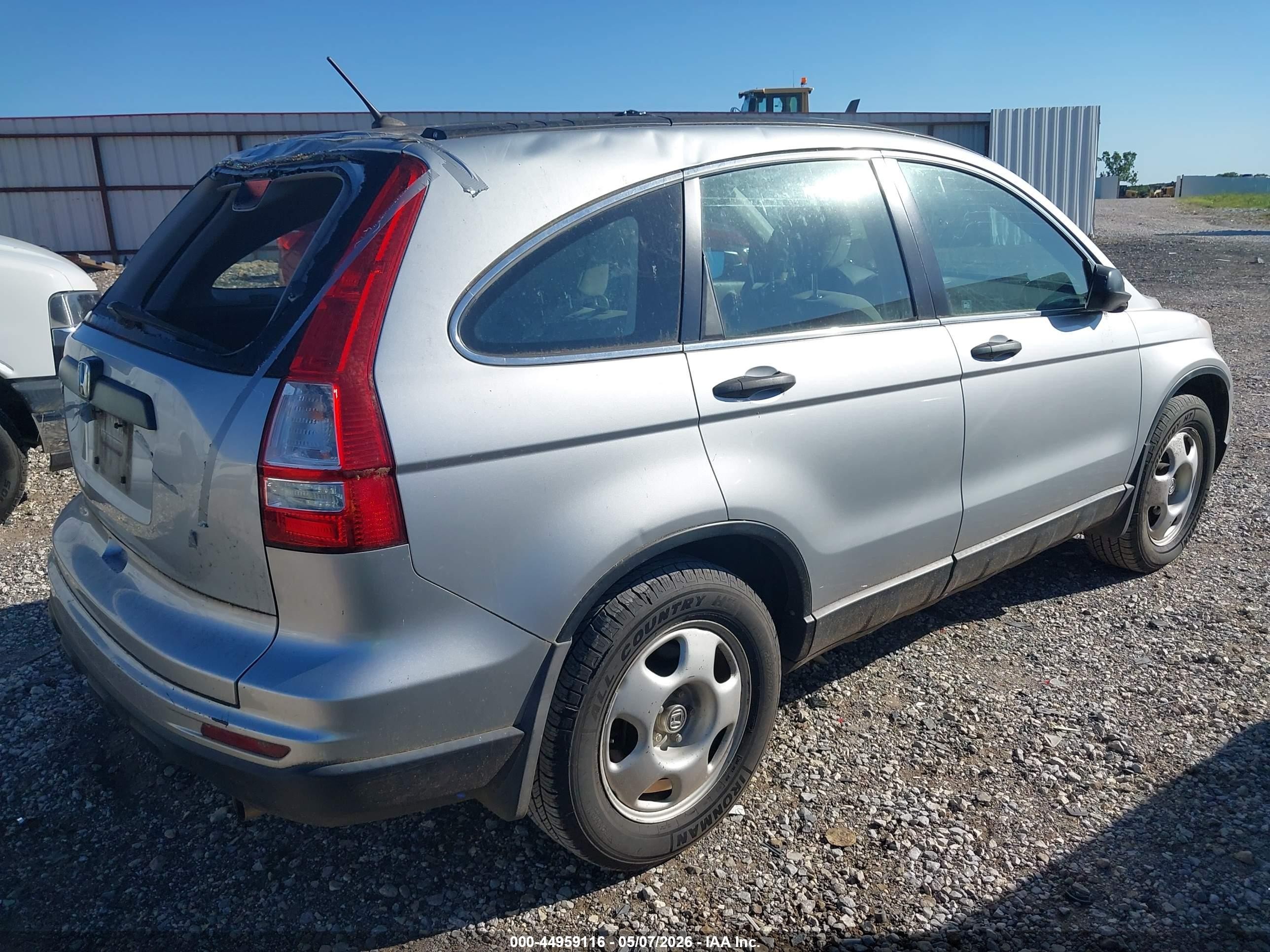 2010 Honda Cr-v Lx Silver vin: 3CZRE3H39AG700843