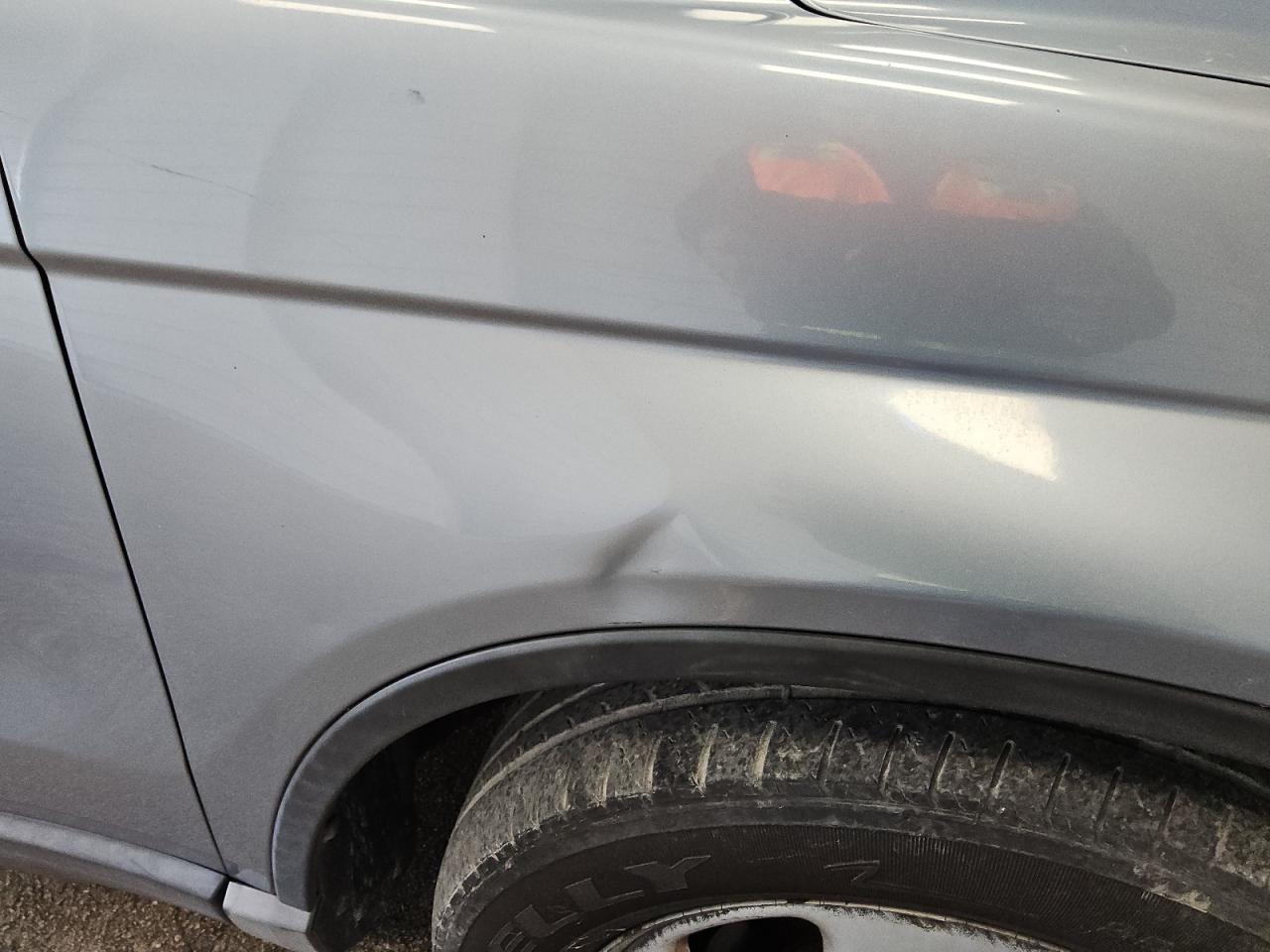 2011 Honda Cr-v Lx Blue vin: 3CZRE3H39BG702741 Damage: Right Front Fender, Dent(S) W/No Paint Dmg, 4 To 5 Inches