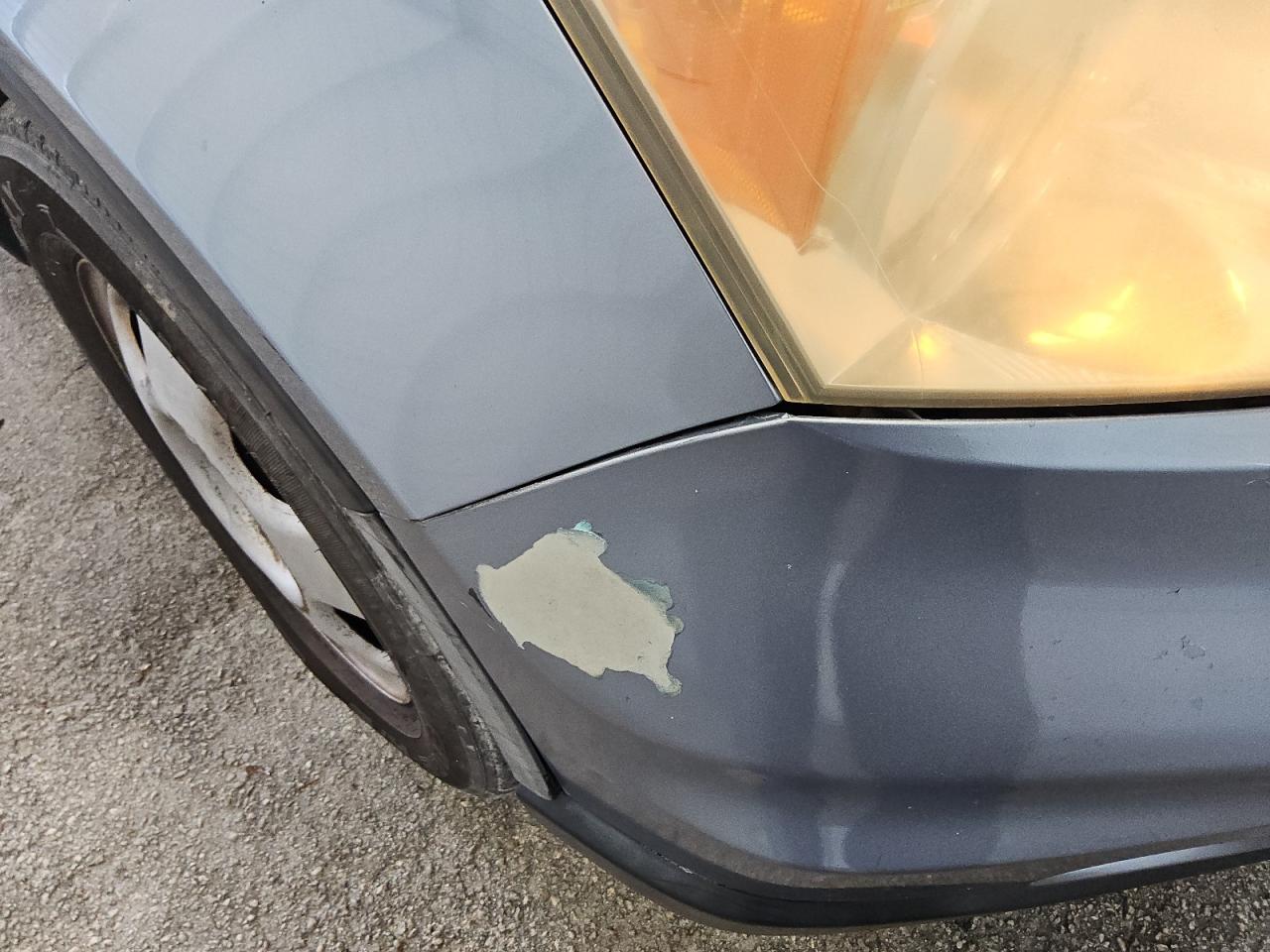 2011 Honda Cr-v Lx Blue vin: 3CZRE3H39BG702741 Damage: Front Bumper, Peeling, 4 To 5 Inches