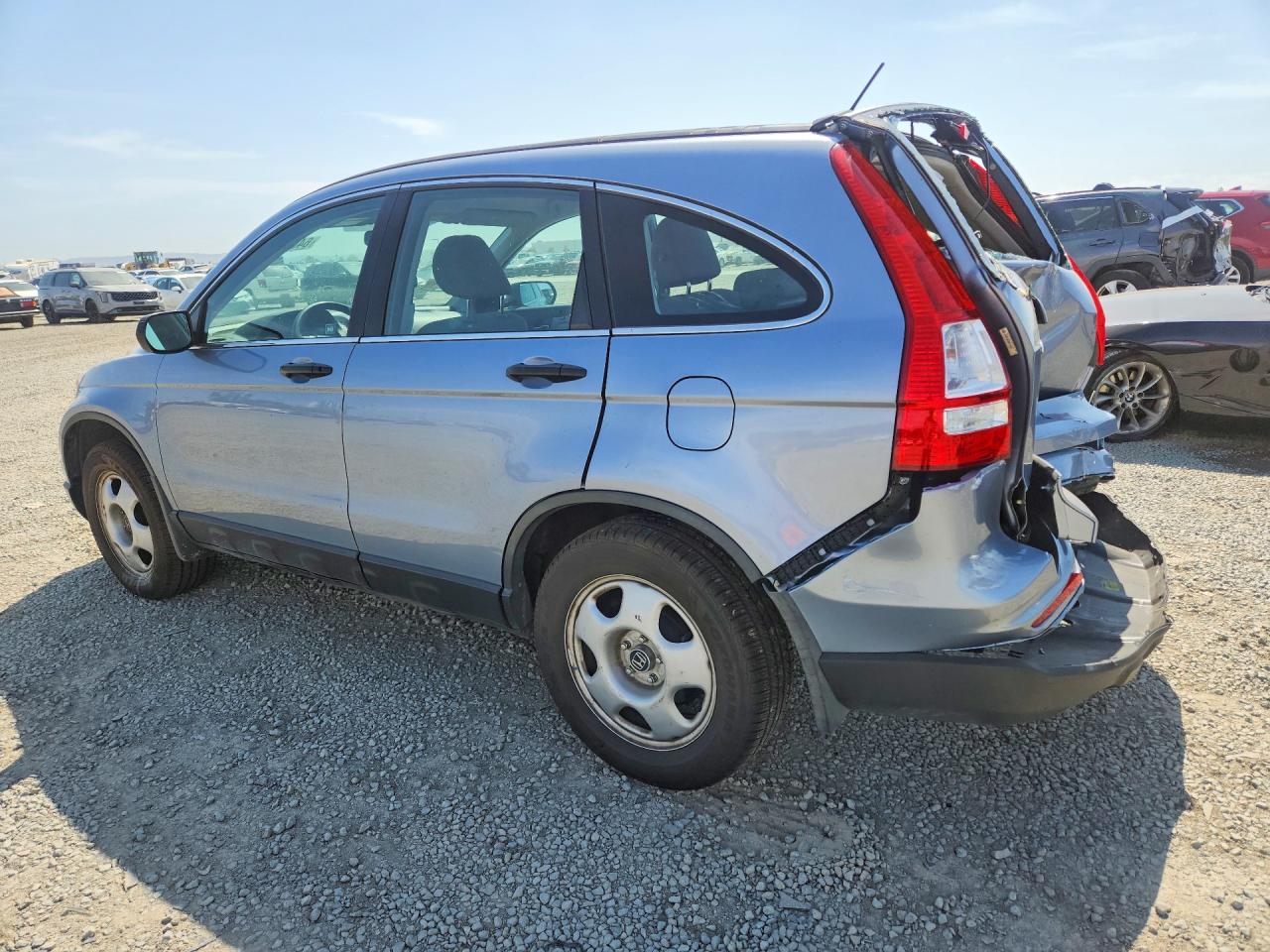 2011 Honda Cr-v Lx Blue vin: 3CZRE3H39BG704053