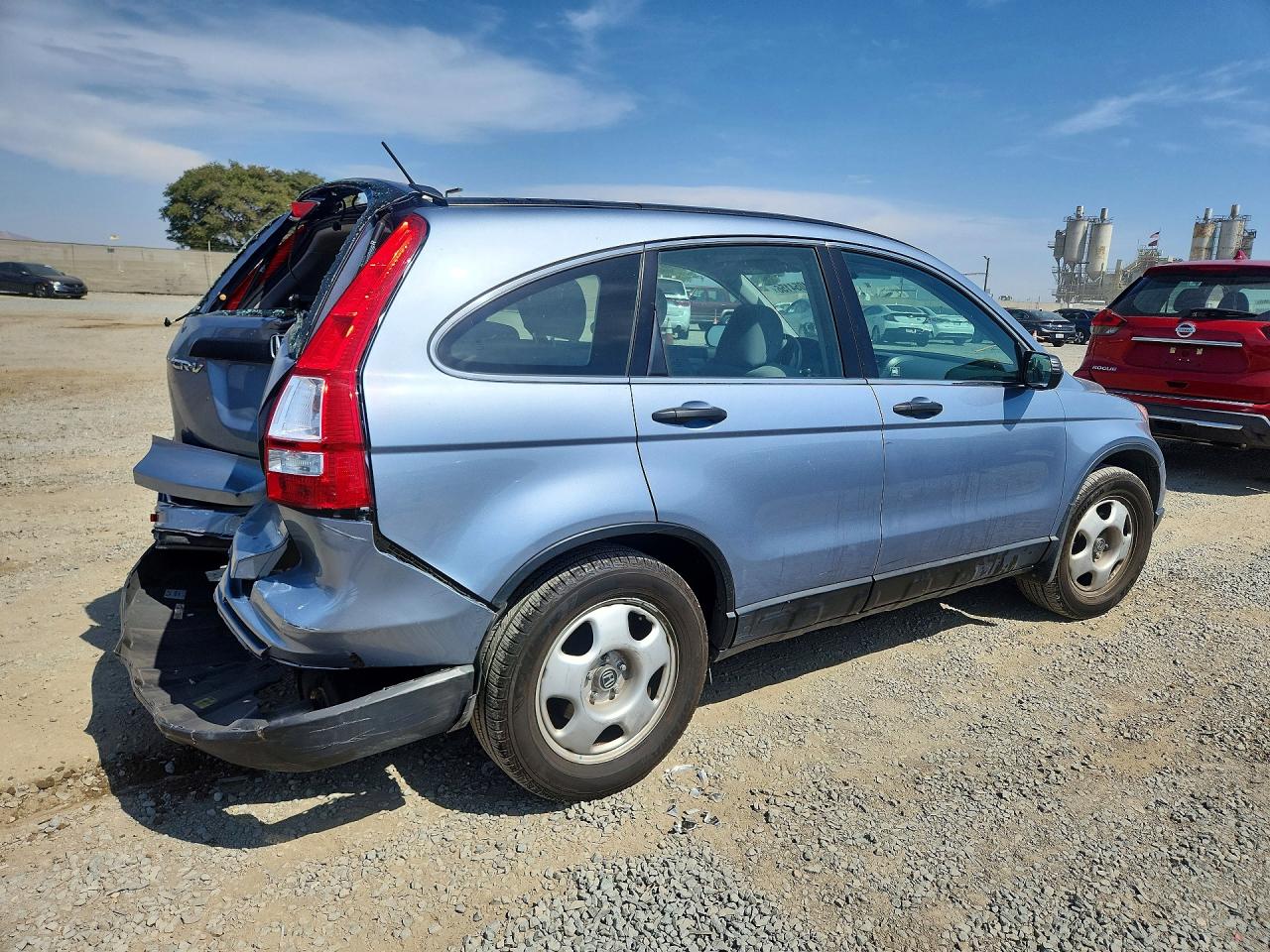 2011 Honda Cr-v Lx Blue vin: 3CZRE3H39BG704053
