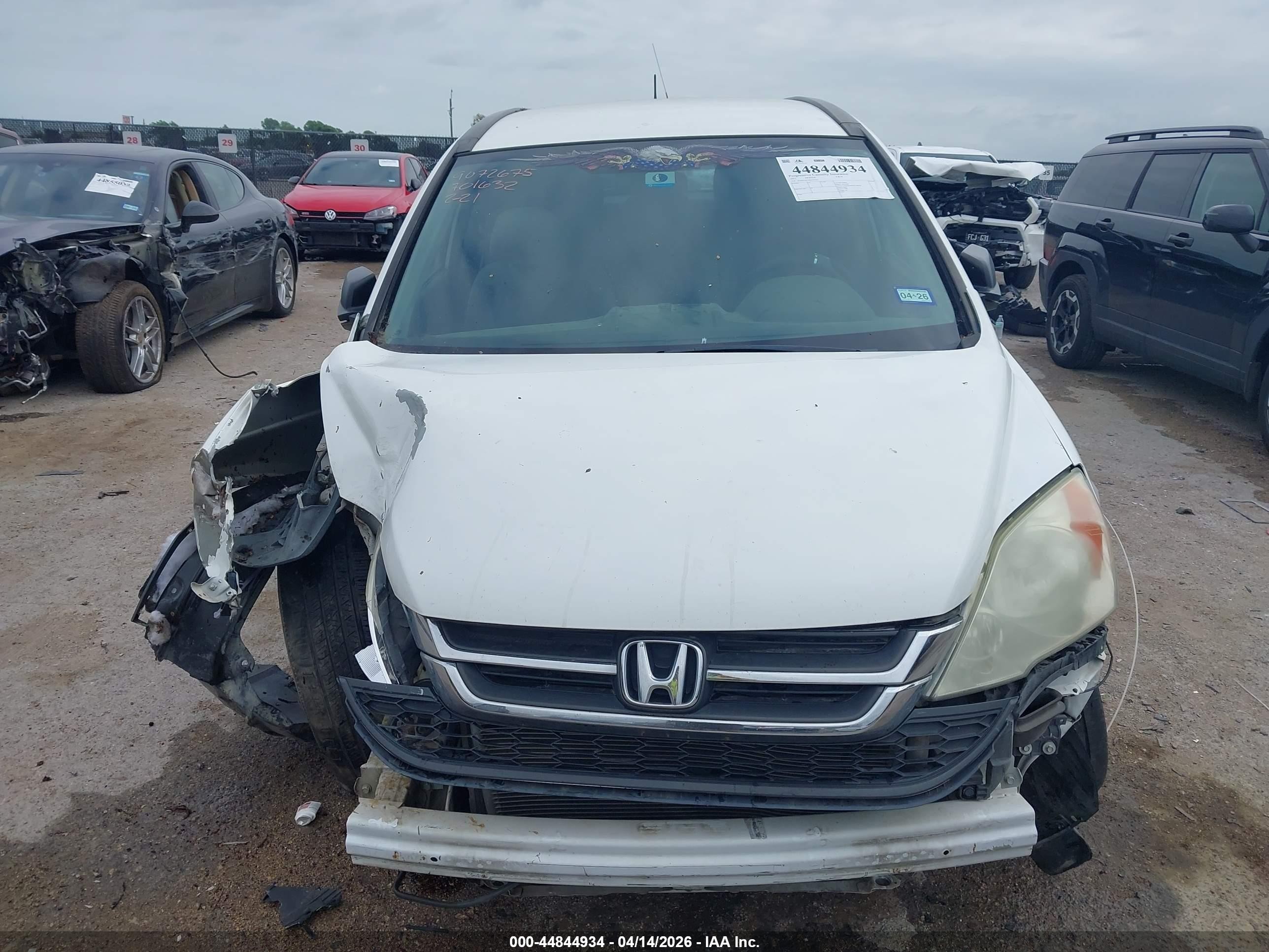 2011 Honda Cr-v Lx Белый vin: 3CZRE3H3XBG701632