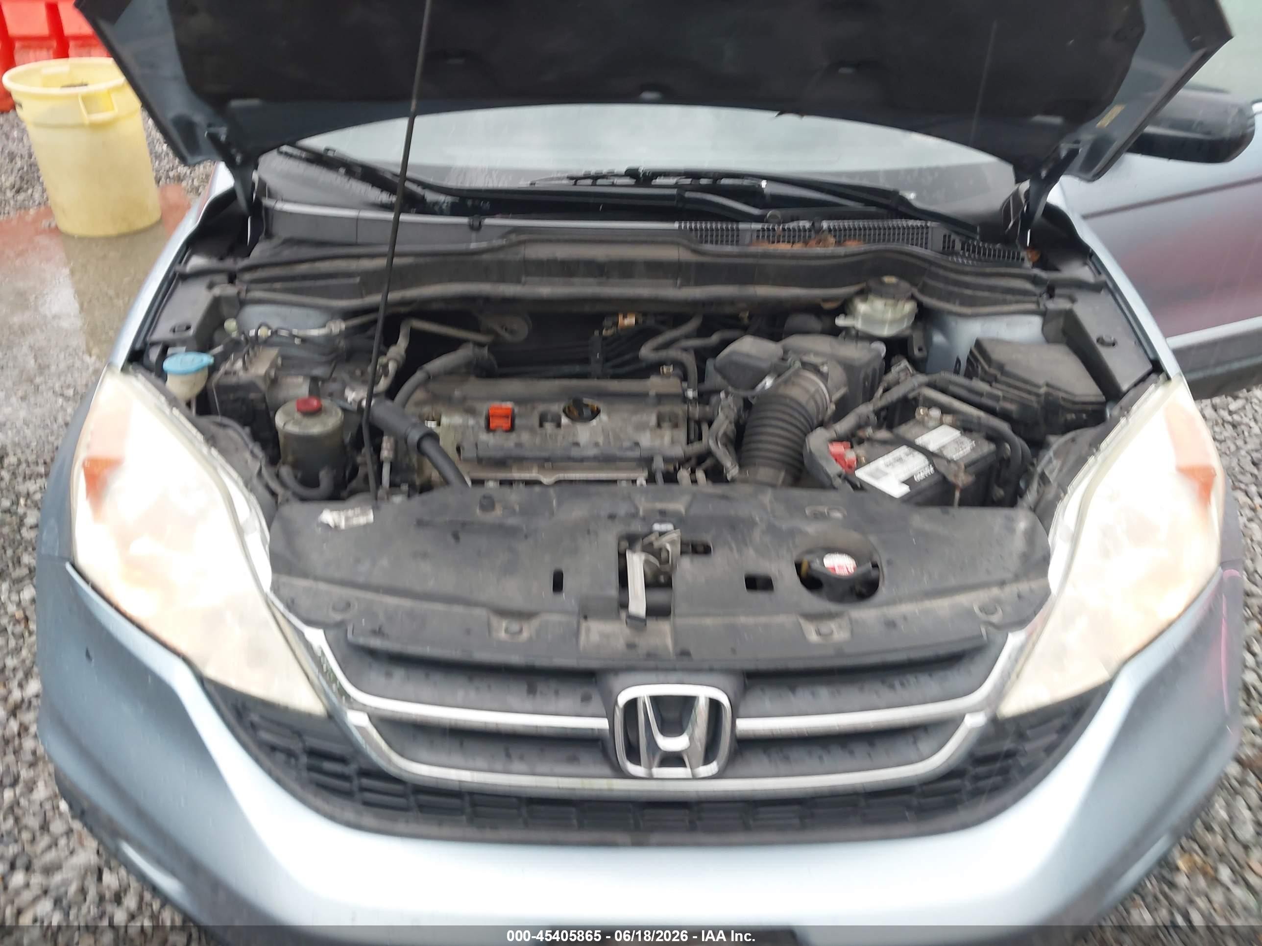 2011 Honda Cr-v Lx Blue vin: 3CZRE3H3XBG702750