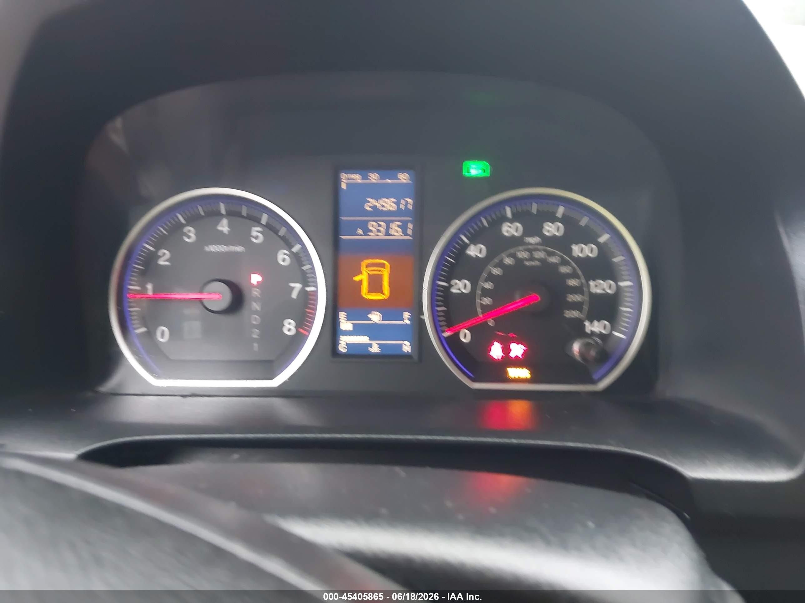 2011 Honda Cr-v Lx Blue vin: 3CZRE3H3XBG702750