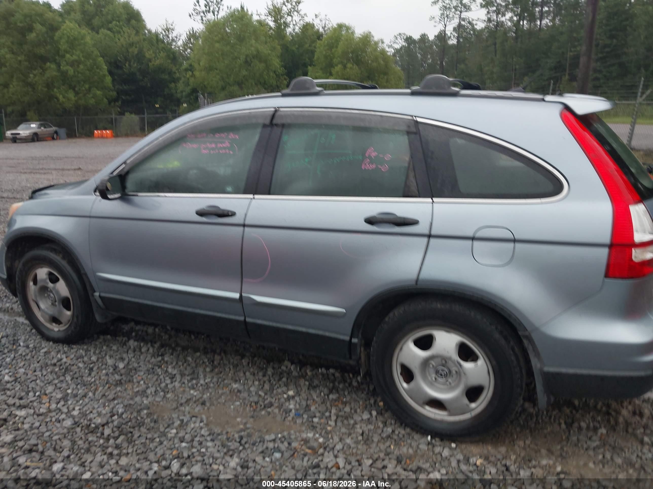 2011 Honda Cr-v Lx Blue vin: 3CZRE3H3XBG702750
