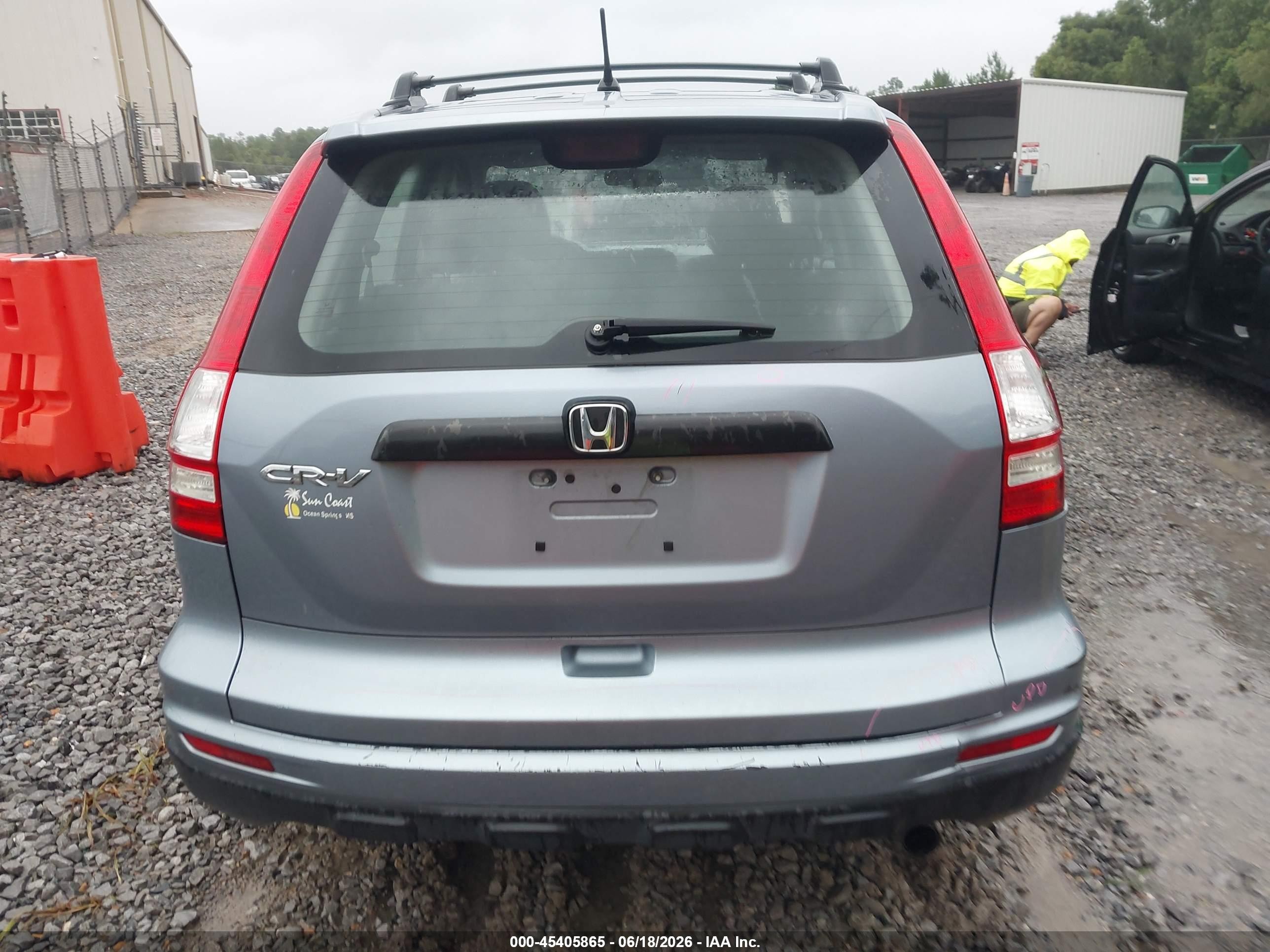 2011 Honda Cr-v Lx Blue vin: 3CZRE3H3XBG702750