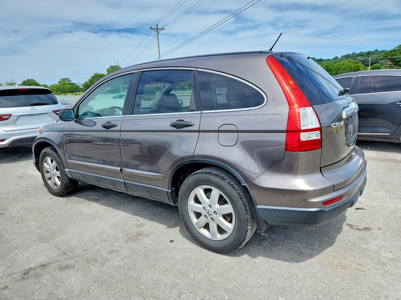 2010 Honda Cr-v Ex Gray vin: 3CZRE3H51AG700899