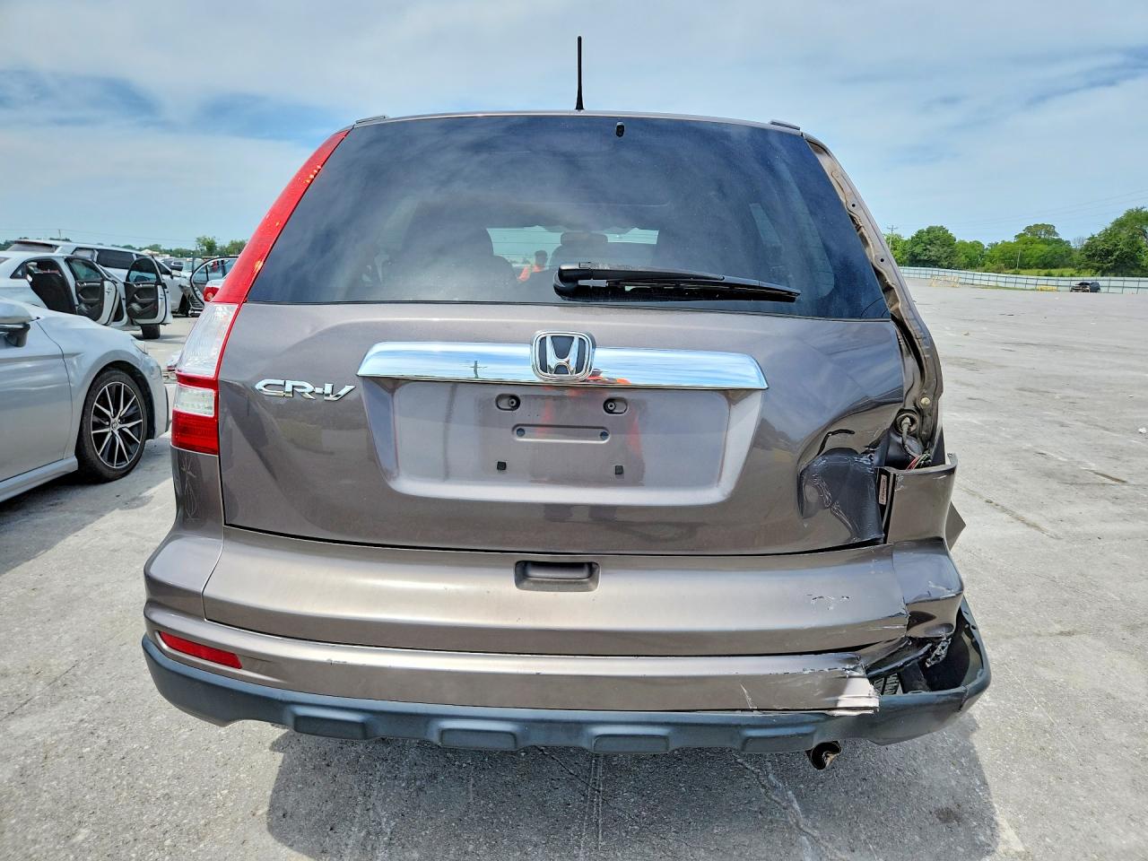 2010 Honda Cr-v Ex Gray vin: 3CZRE3H51AG700899