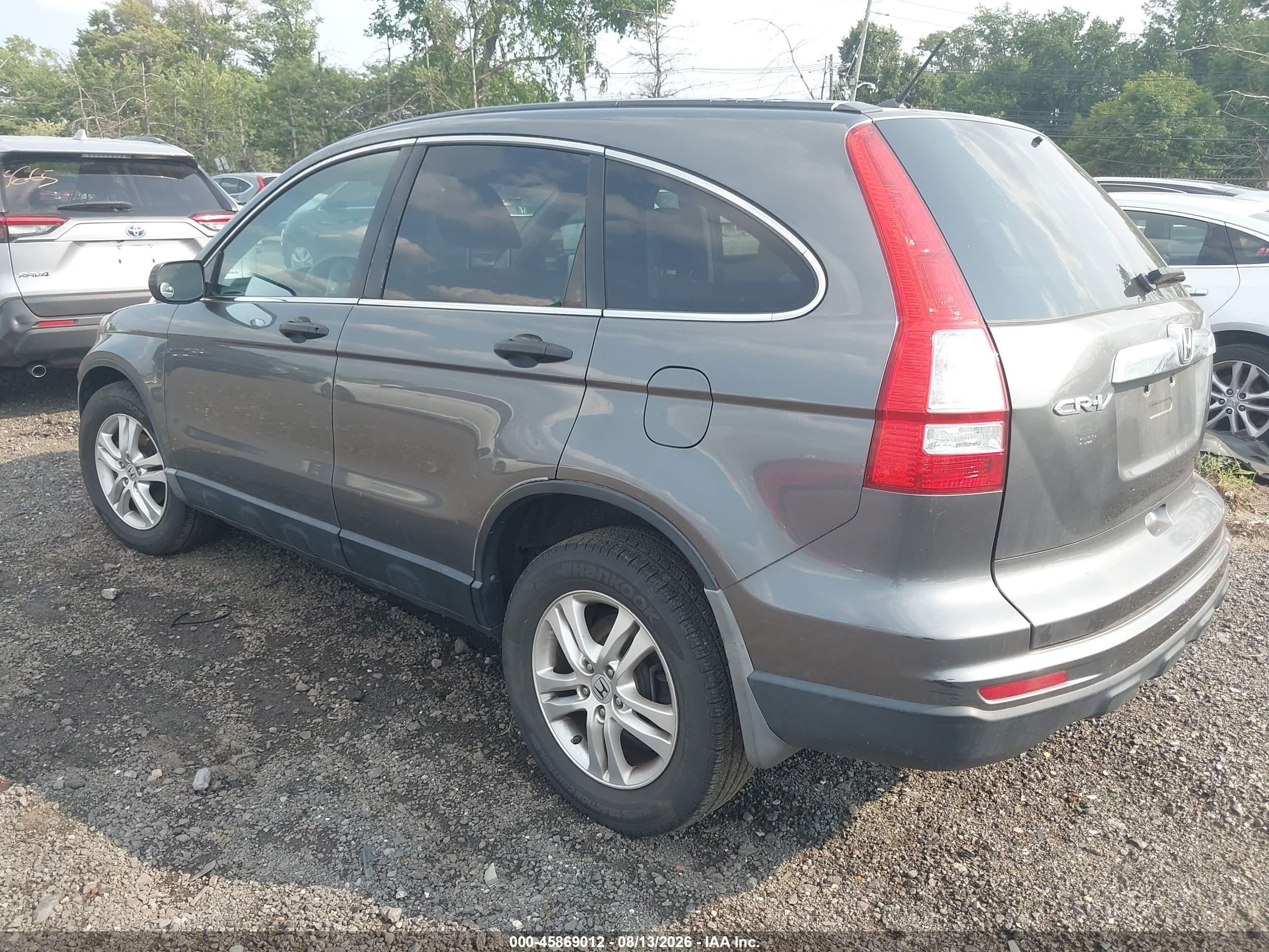 2010 Honda Cr-v Ex Gray vin: 3CZRE3H52AG701401