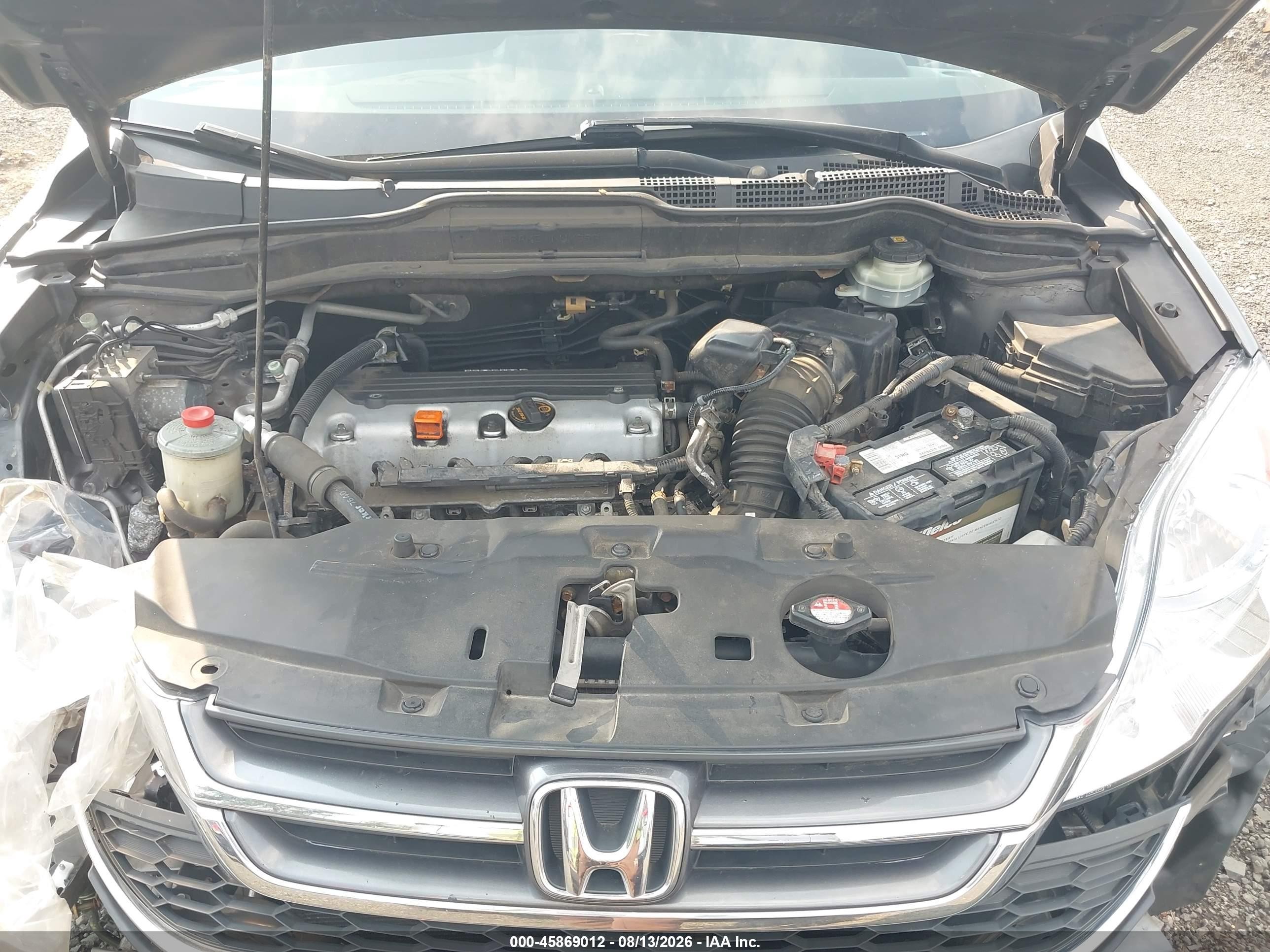 2010 Honda Cr-v Ex Gray vin: 3CZRE3H52AG701401