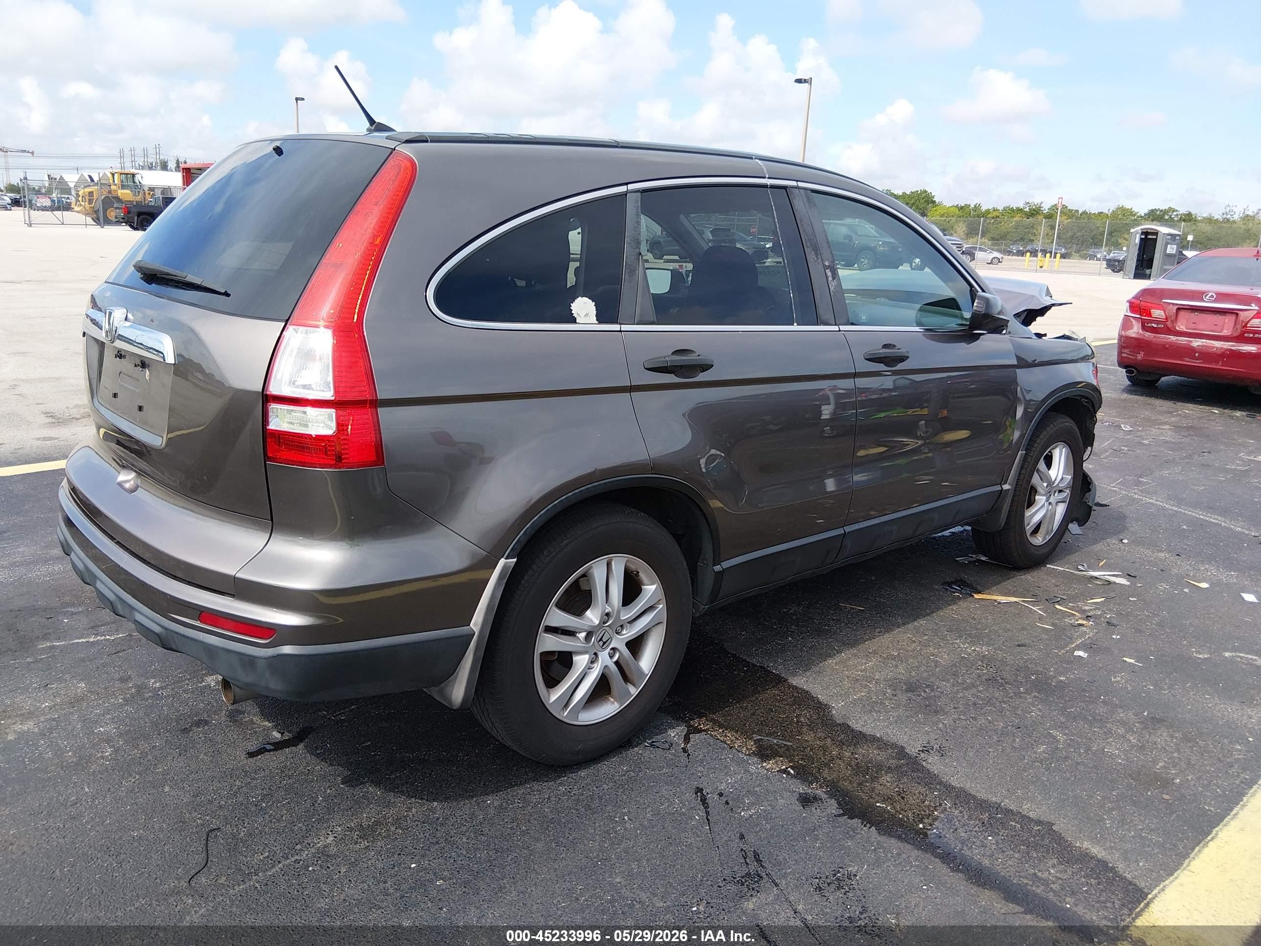 2011 Honda Cr-v Ex Серый vin: 3CZRE3H52BG702145