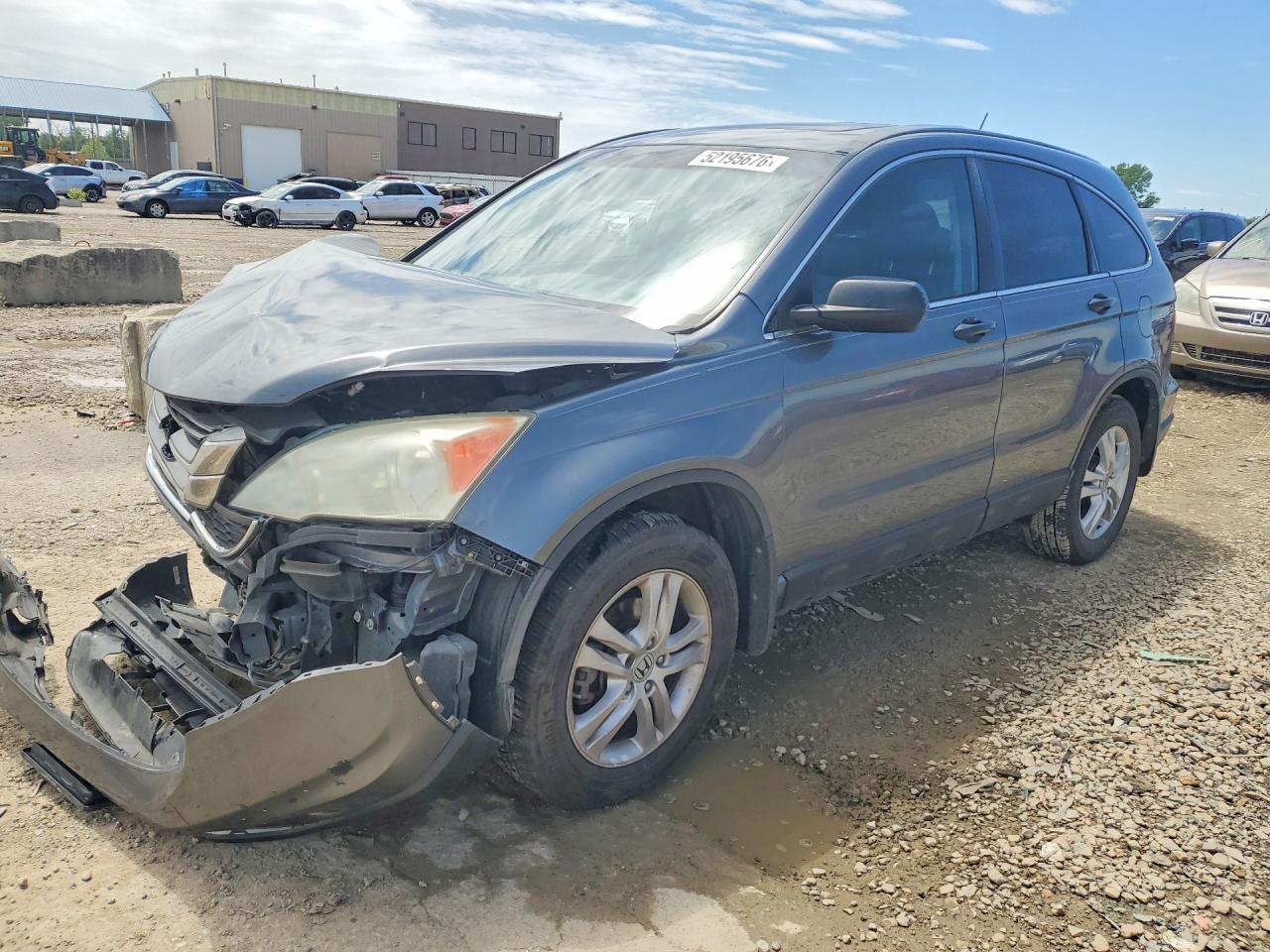 2011 Honda Cr-v Ex Gray vin: 3CZRE3H53BG702817