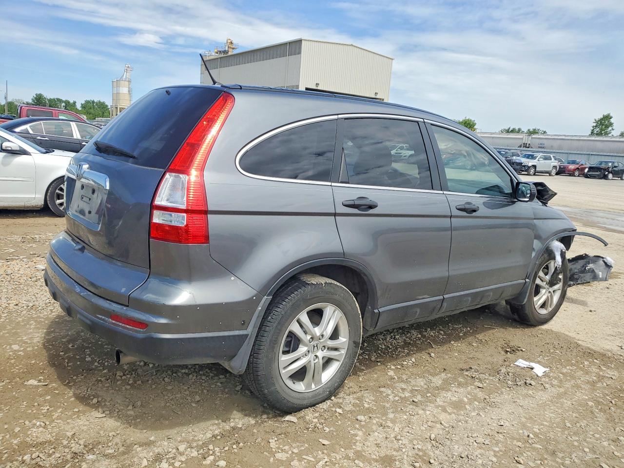 2011 Honda Cr-v Ex Gray vin: 3CZRE3H53BG702817