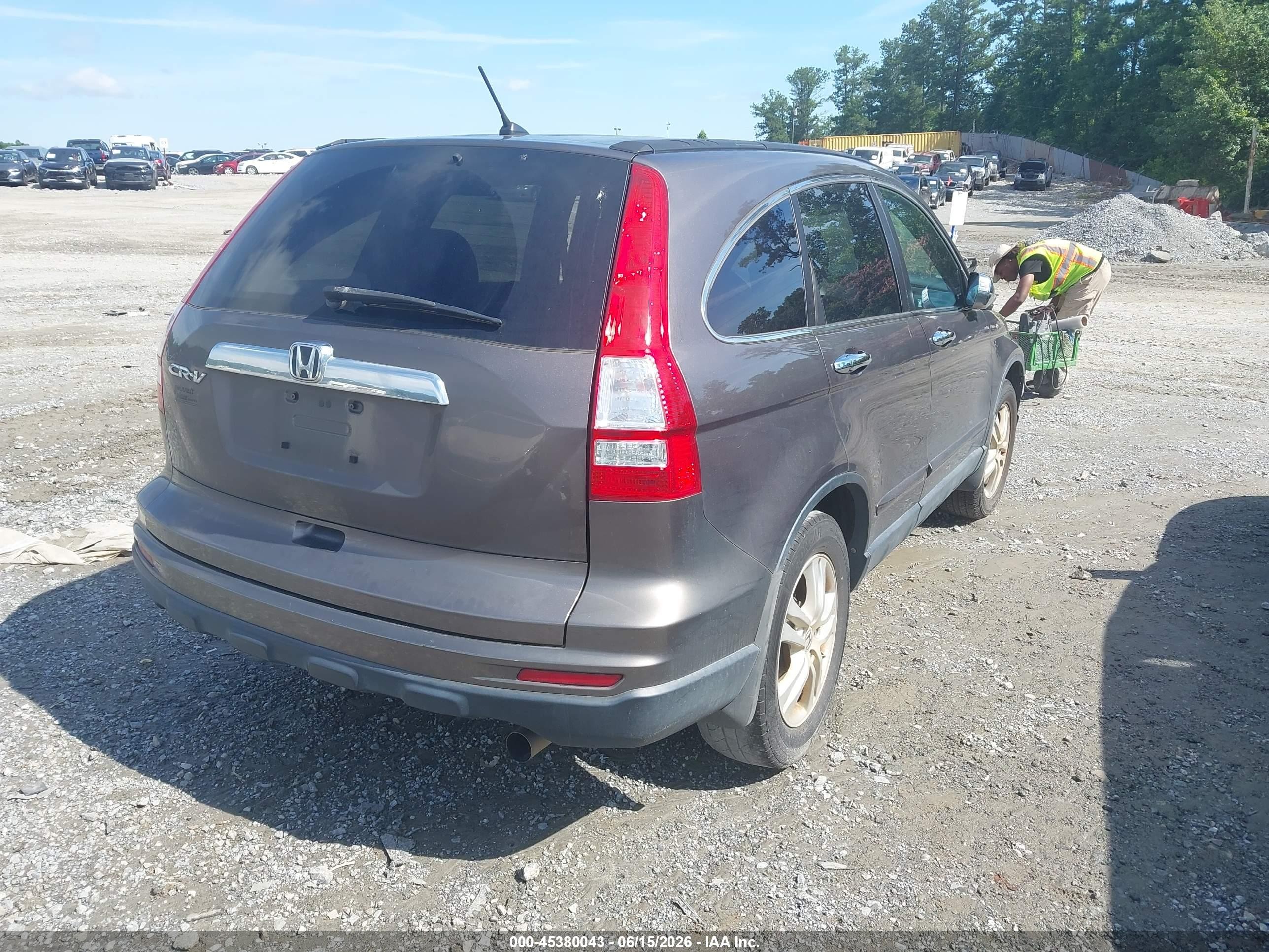 2011 Honda Cr-v Ex Brown vin: 3CZRE3H53BG702879