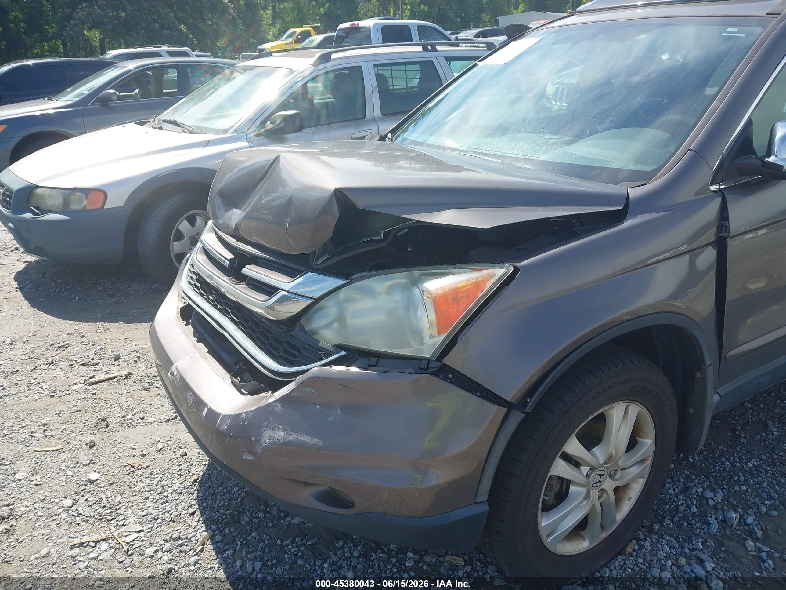 2011 Honda Cr-v Ex Brown vin: 3CZRE3H53BG702879