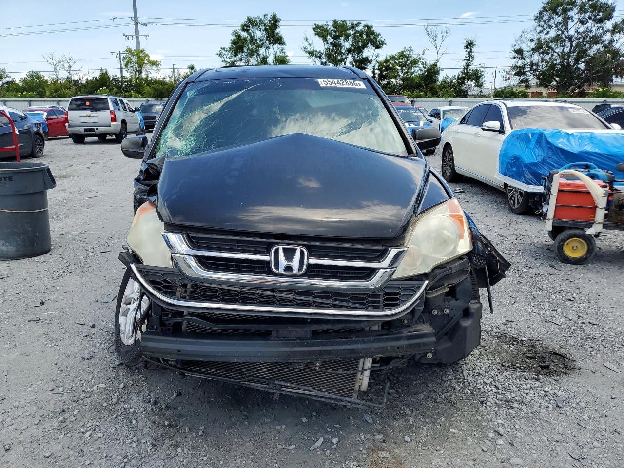 2010 Honda Cr-v Ex Black vin: 3CZRE3H54AG701416