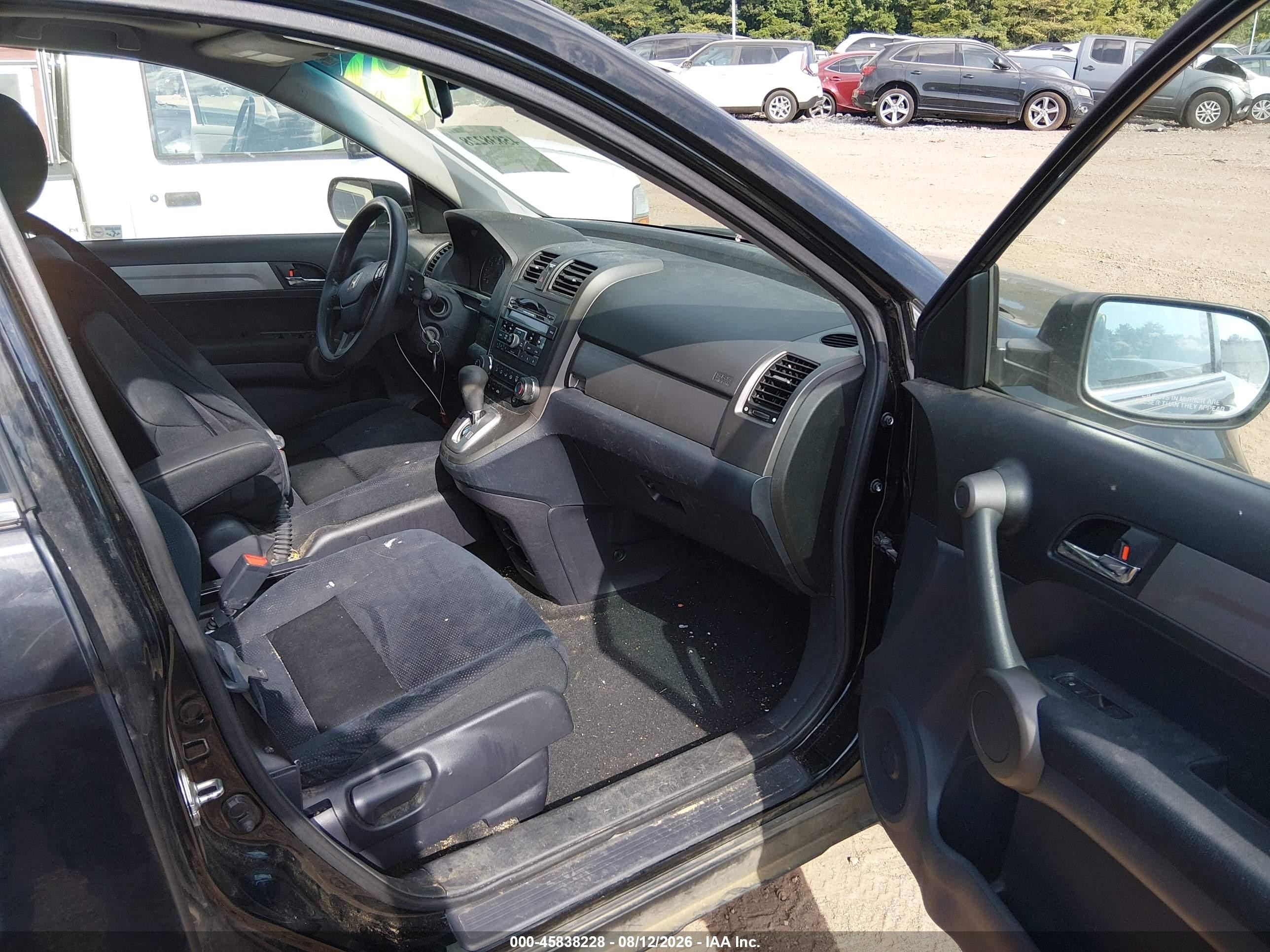 2010 Honda Cr-v Ex Black vin: 3CZRE3H54AG703215