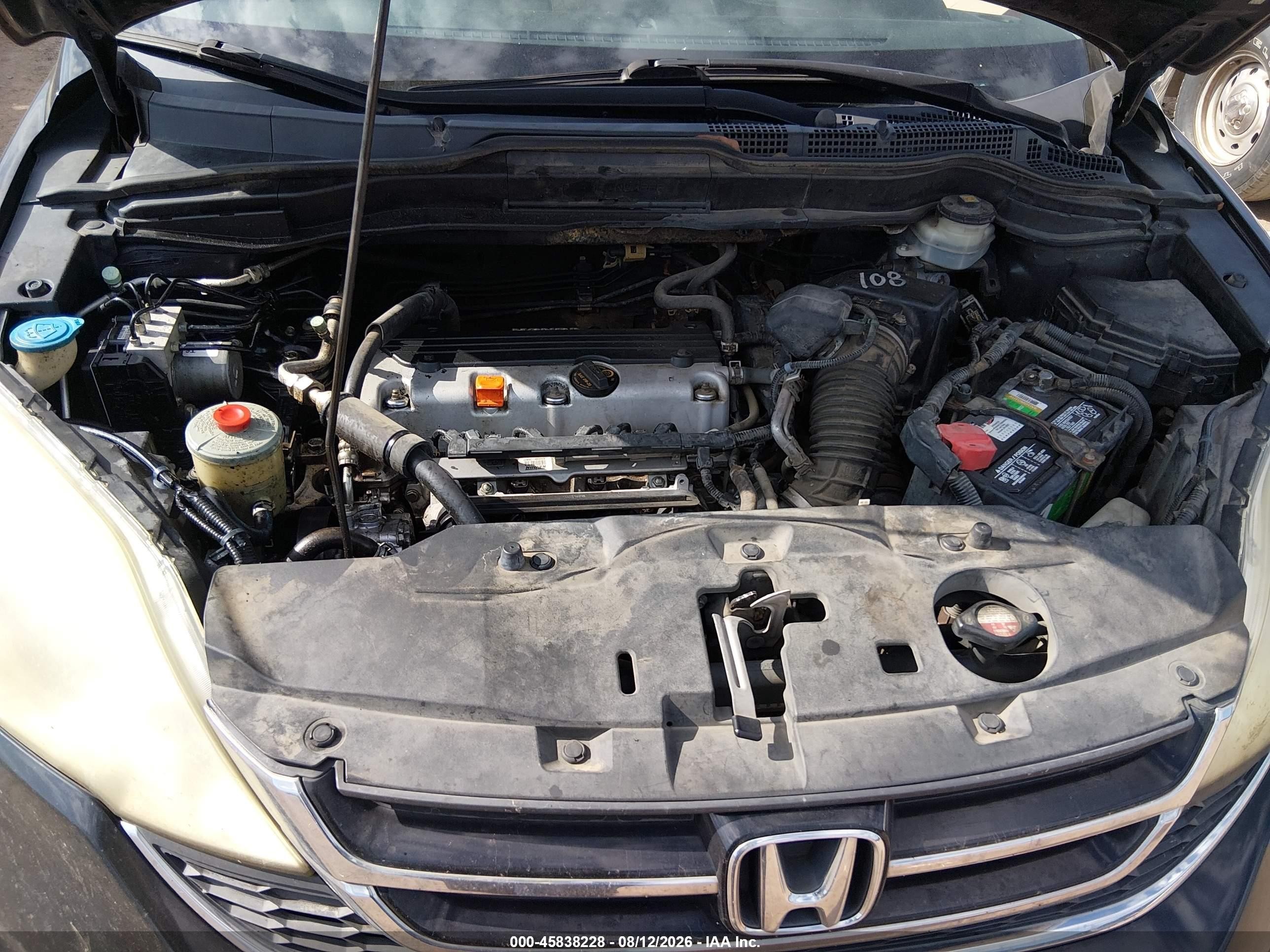 2010 Honda Cr-v Ex Black vin: 3CZRE3H54AG703215