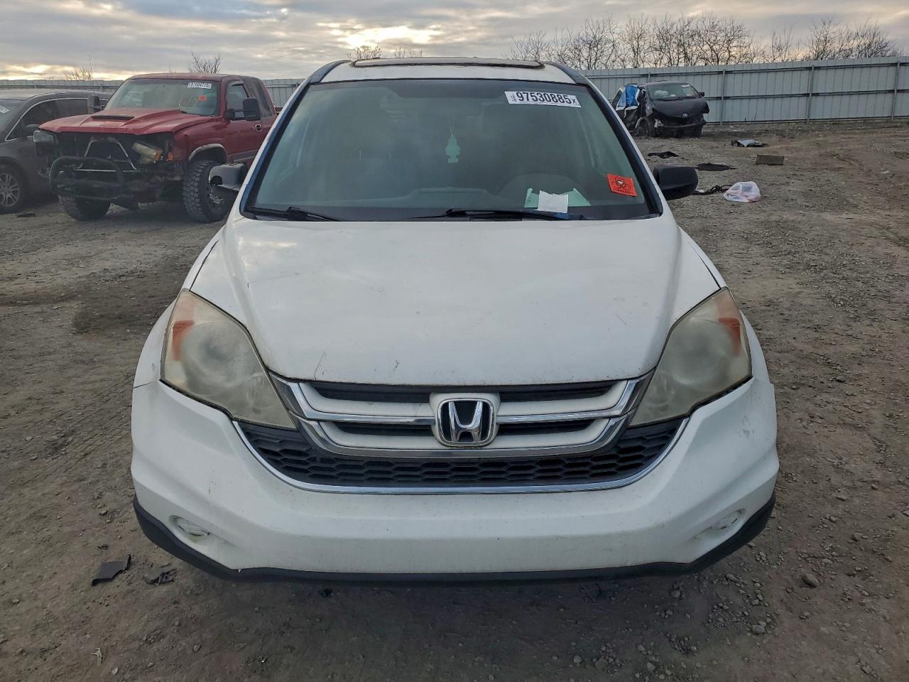 2011 Honda Cr-v Ex White vin: 3CZRE3H54BG702972