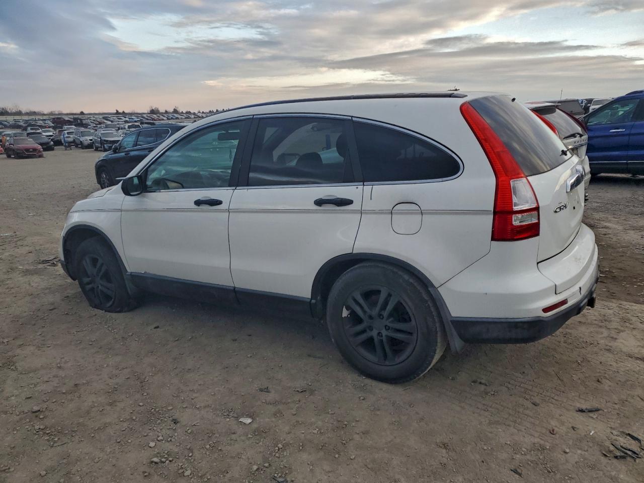 2011 Honda Cr-v Ex White vin: 3CZRE3H54BG702972
