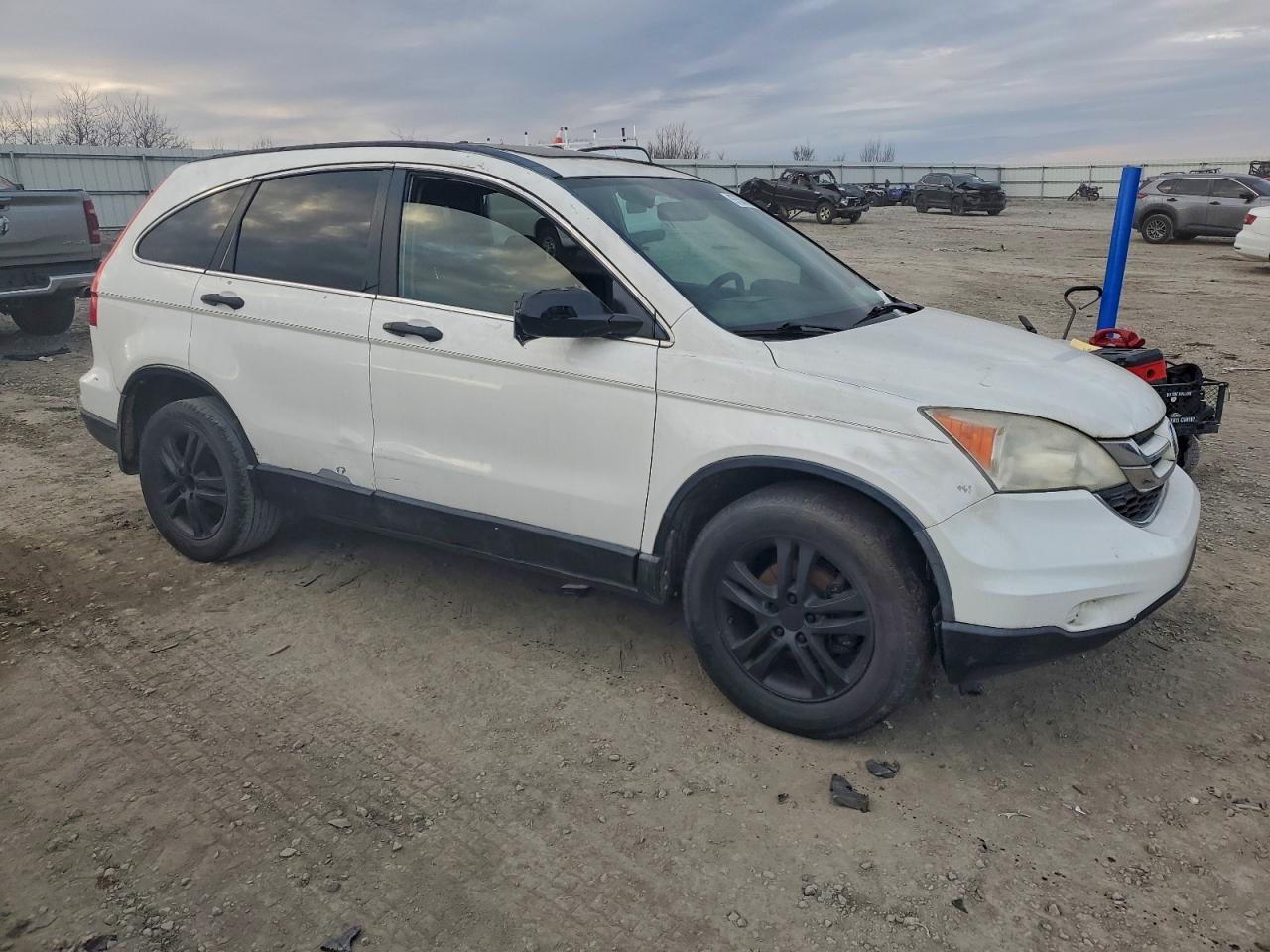 2011 Honda Cr-v Ex White vin: 3CZRE3H54BG702972